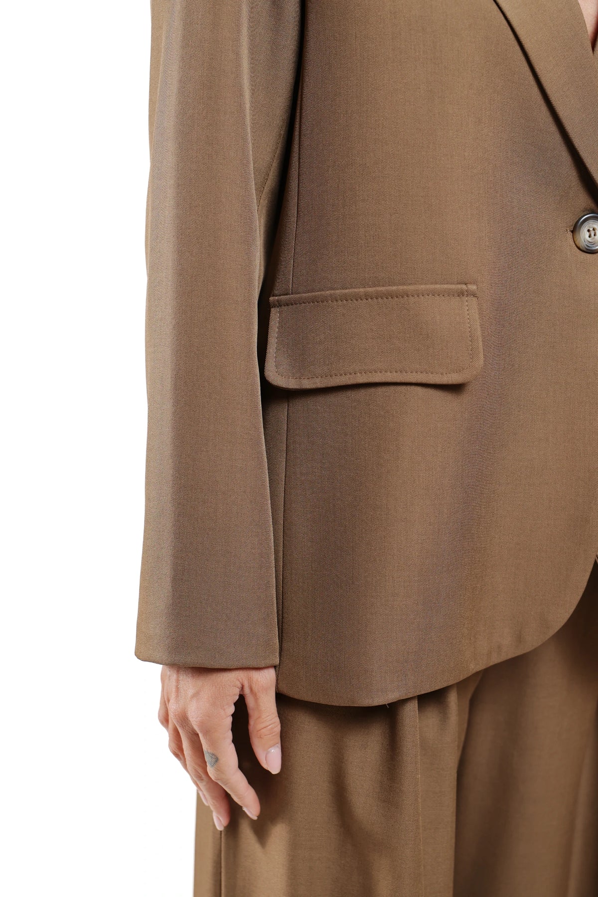 AL-GIACCA MONOPETTO OVER BEIGE SILVYE1001