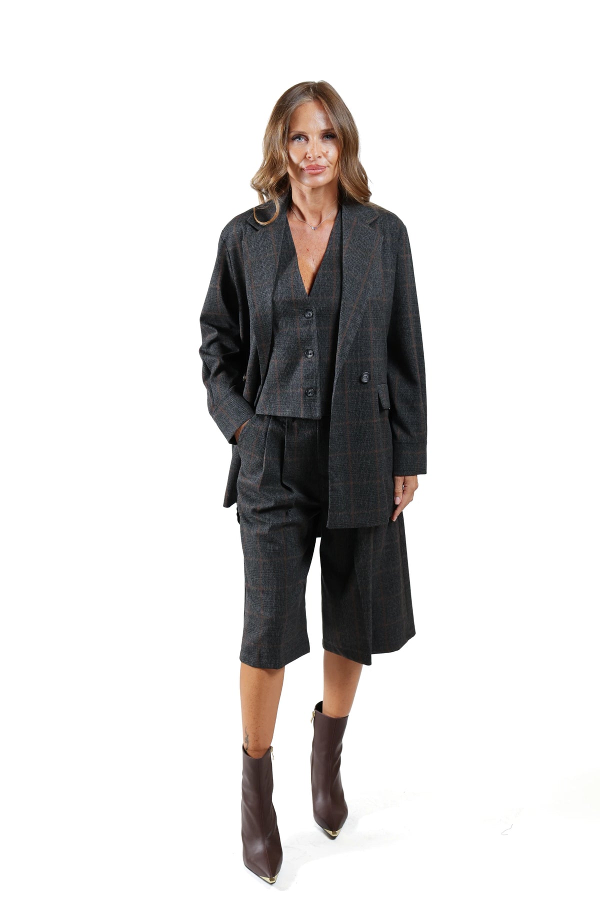 AL-TAILLEUR BERMUDA TRE PEZZI