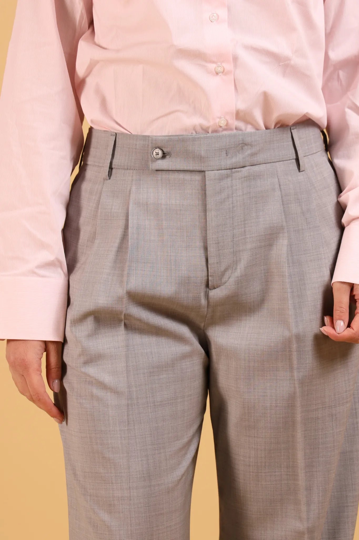 BRIGLIA 1949- WHITE PANTS GREY