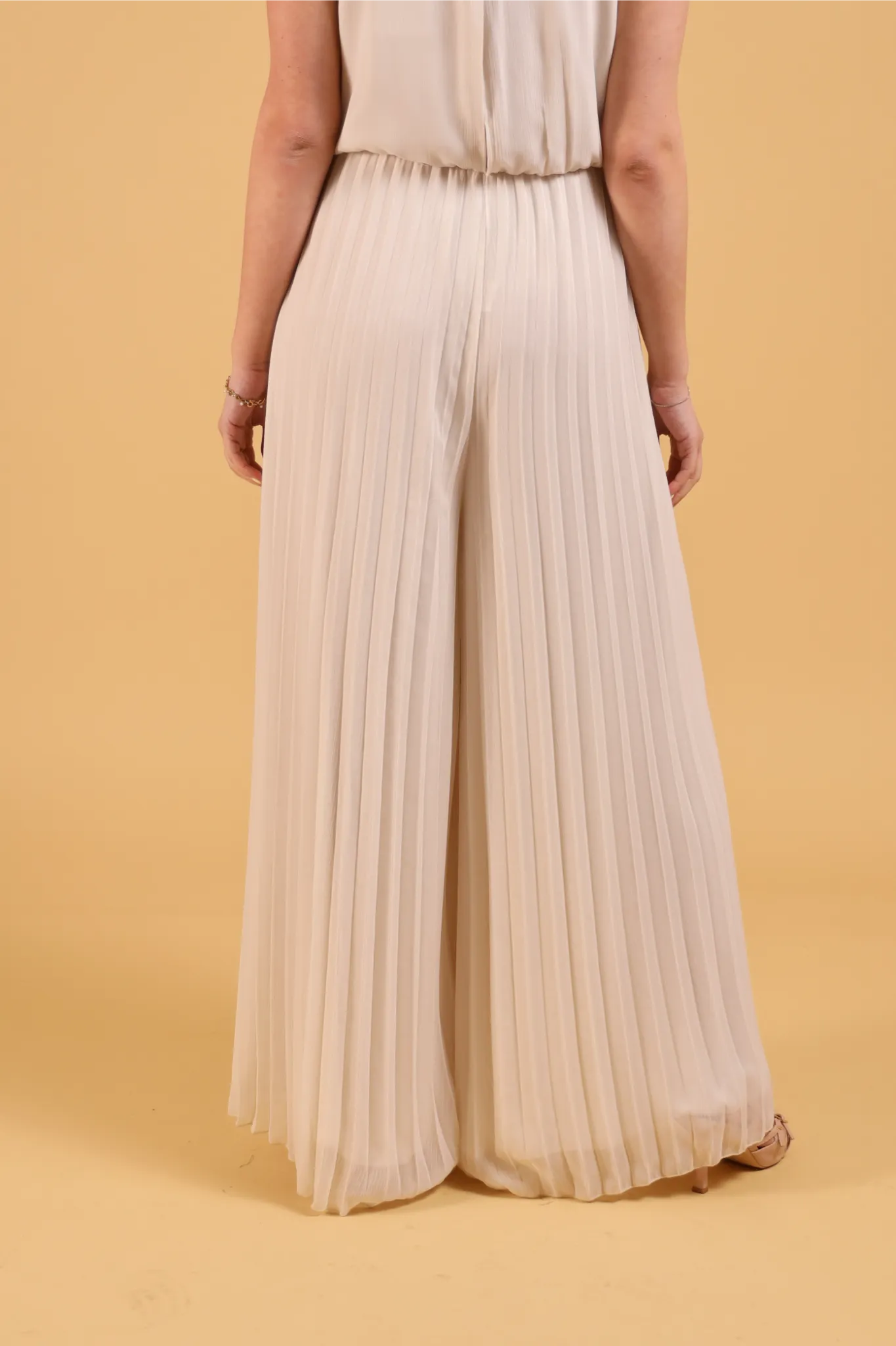 MAISON REBECCA-JUMPSUIT ROSE PLISSE&