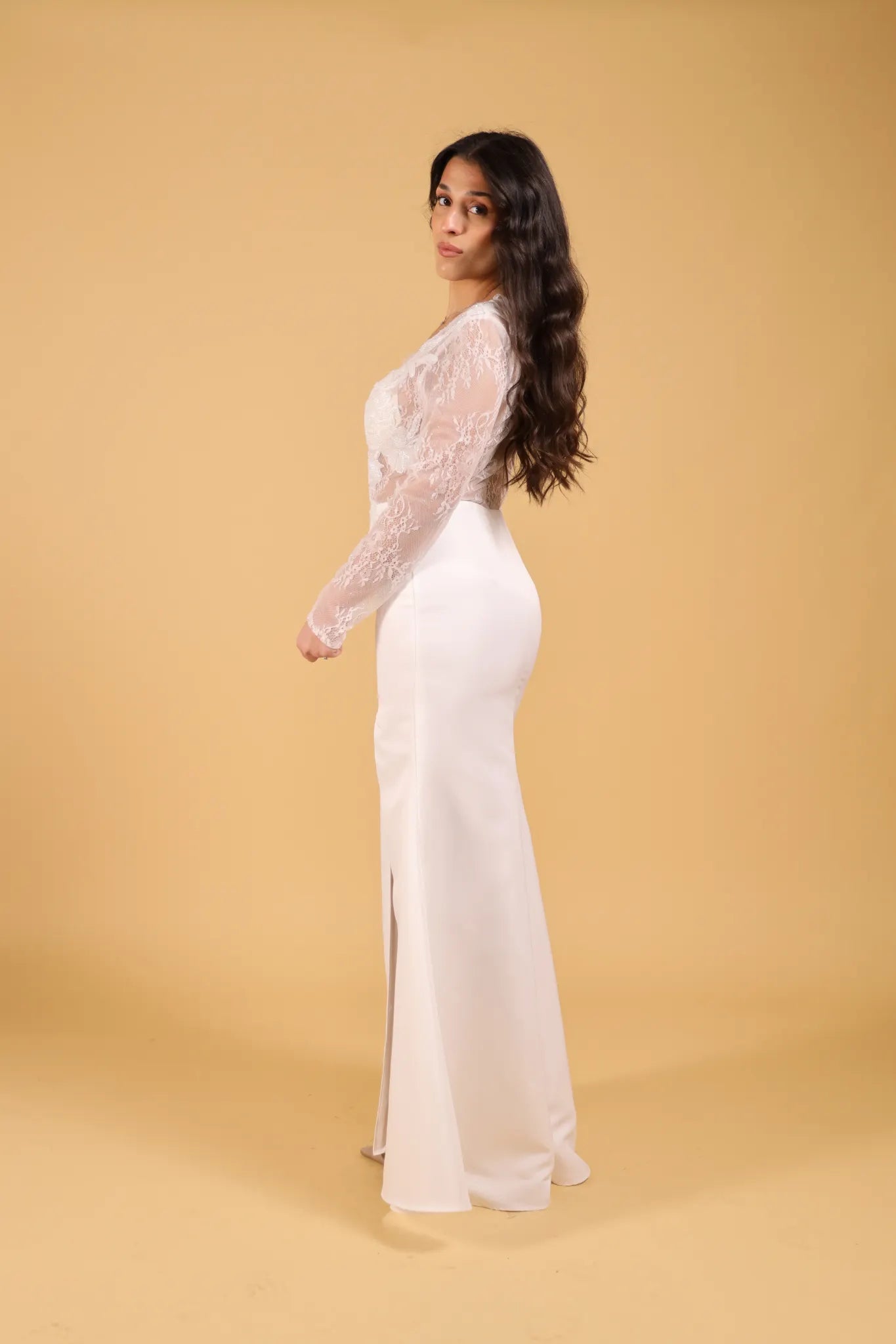 MAISON REBECCA-ABITO WHITE LUNGO