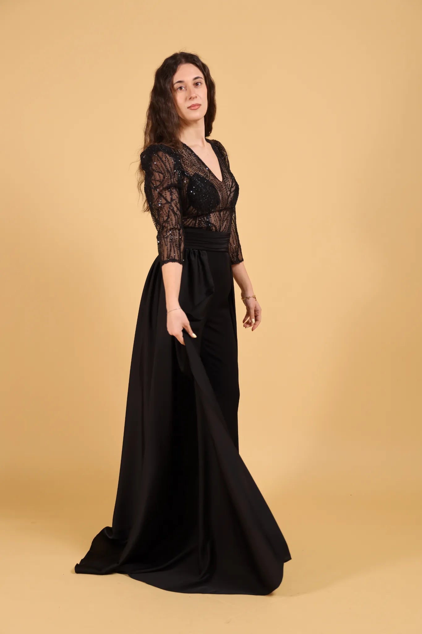 MAISON REBECCA-JUMPSUIT LUNA NERO