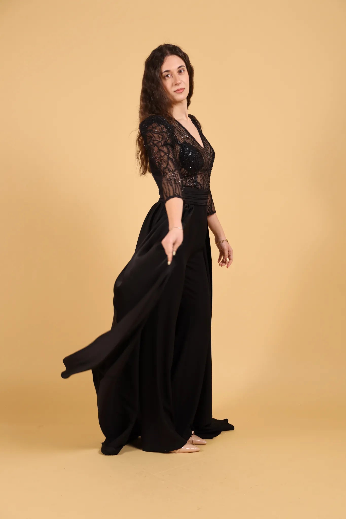 MAISON REBECCA-JUMPSUIT LUNA NERO