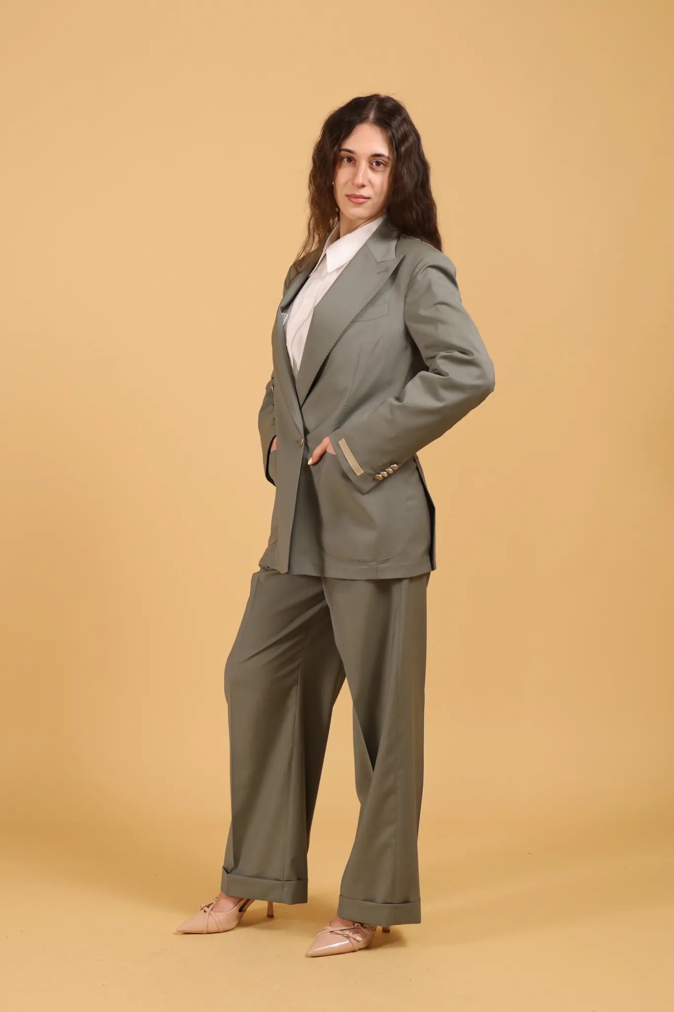 BRIGLIA-TAILLEUR BLANCHETTE MENTA
