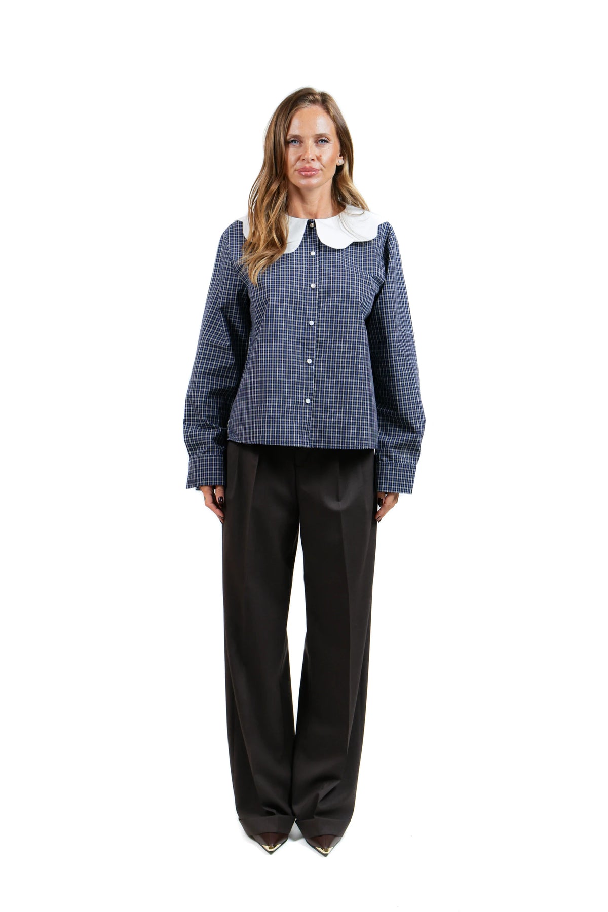 CHEMISE F050 BLUE