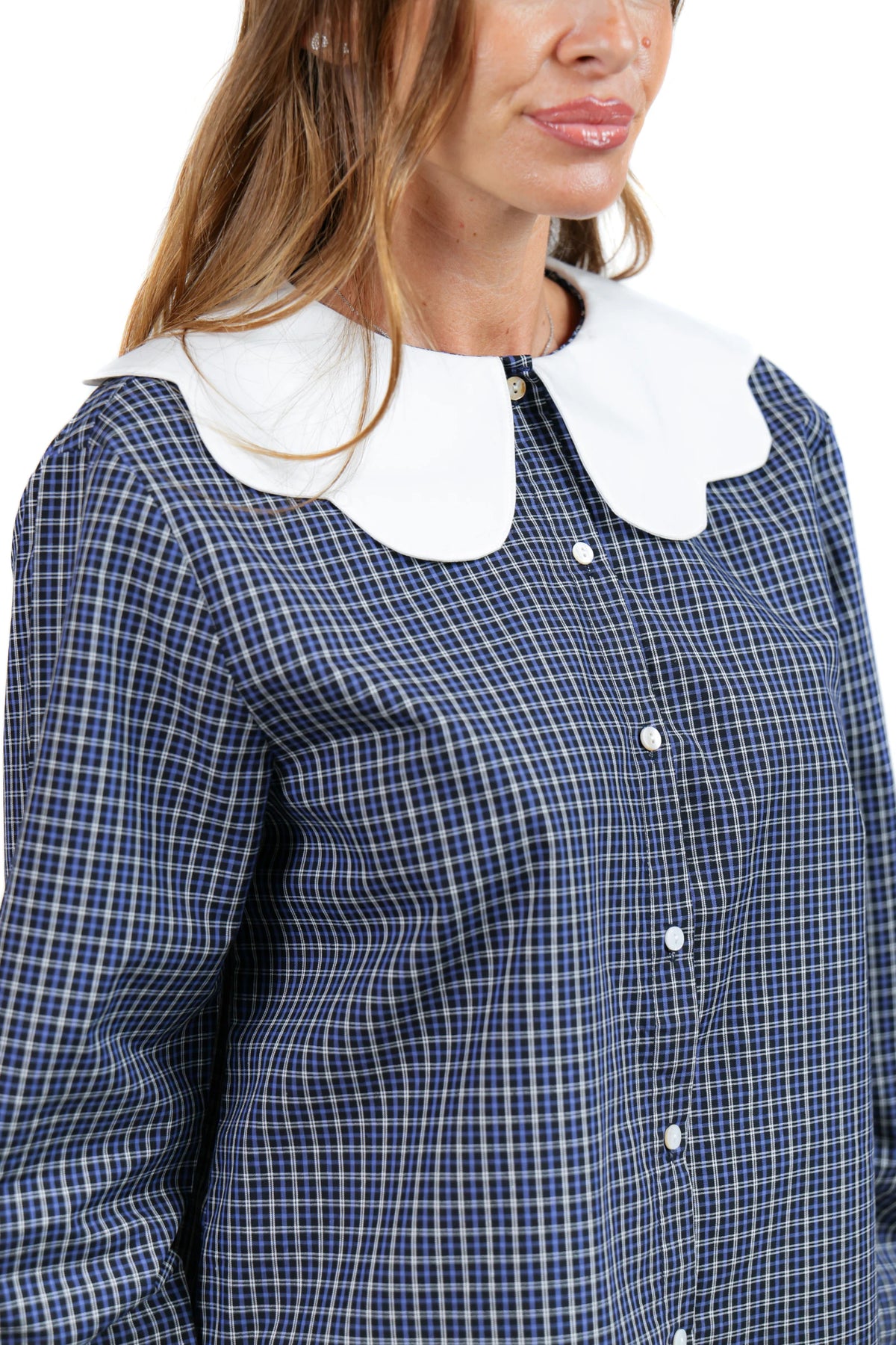 CHEMISE F050 BLUE