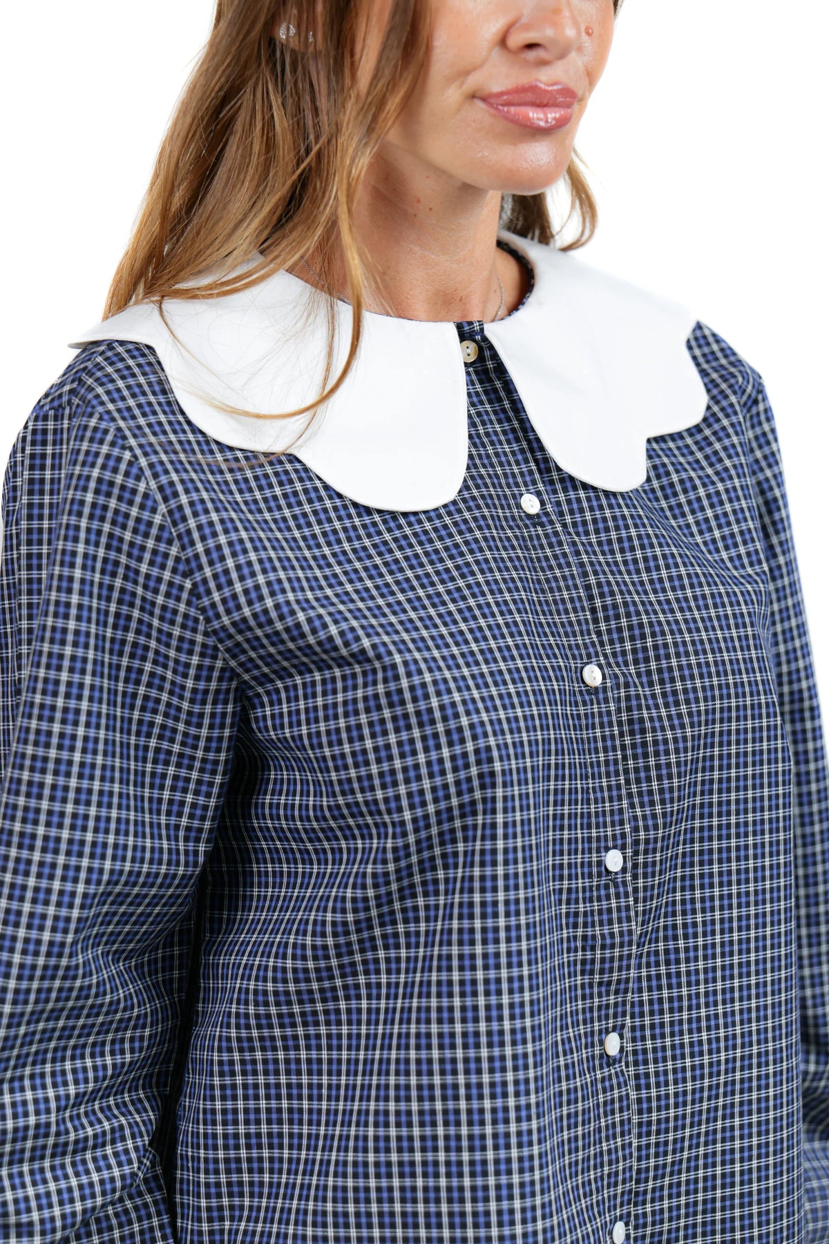 CHEMISE F050 BLUE