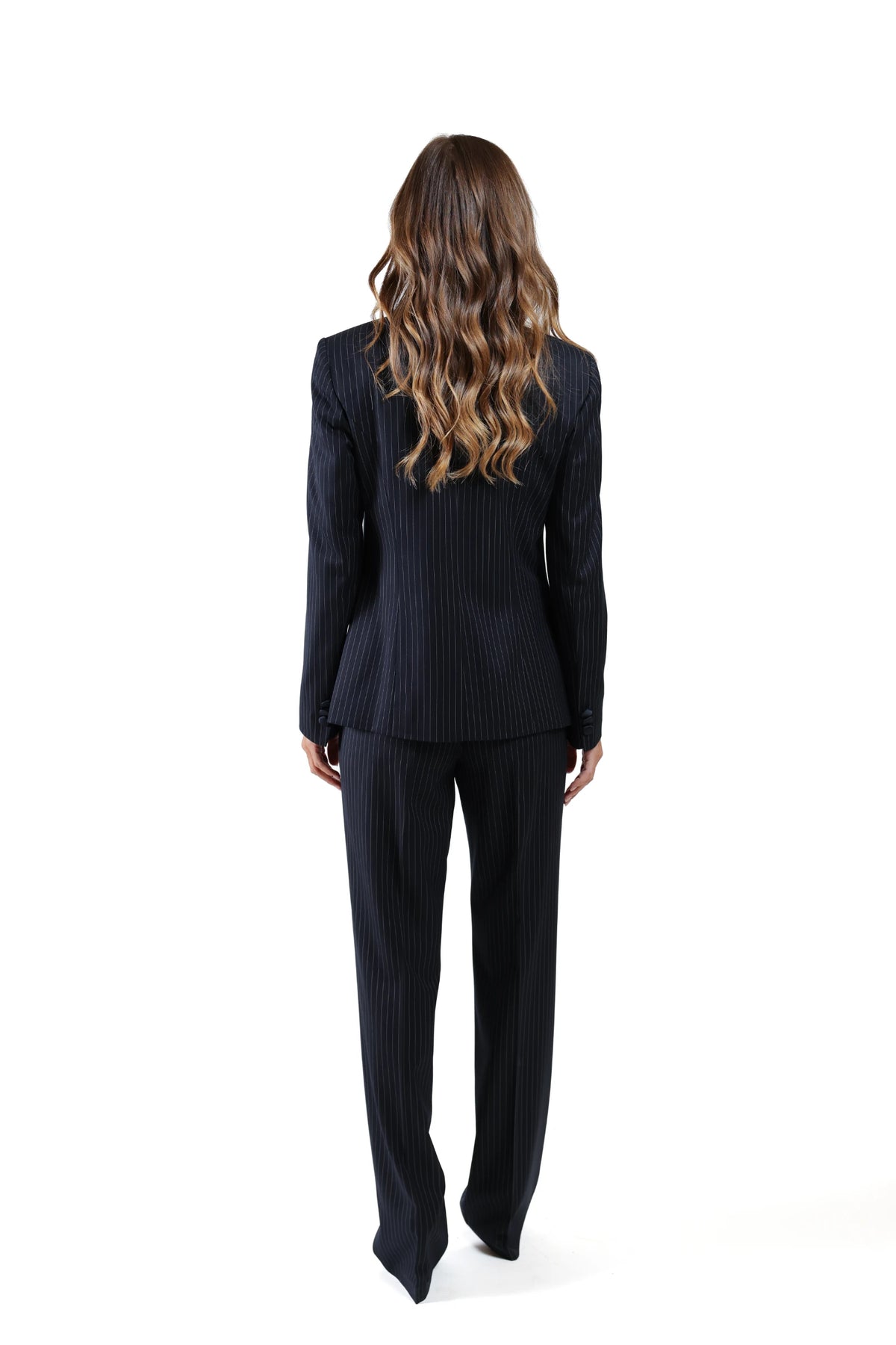 MR TAILORING-GESSATO MONOPETTO RIGA BLUE