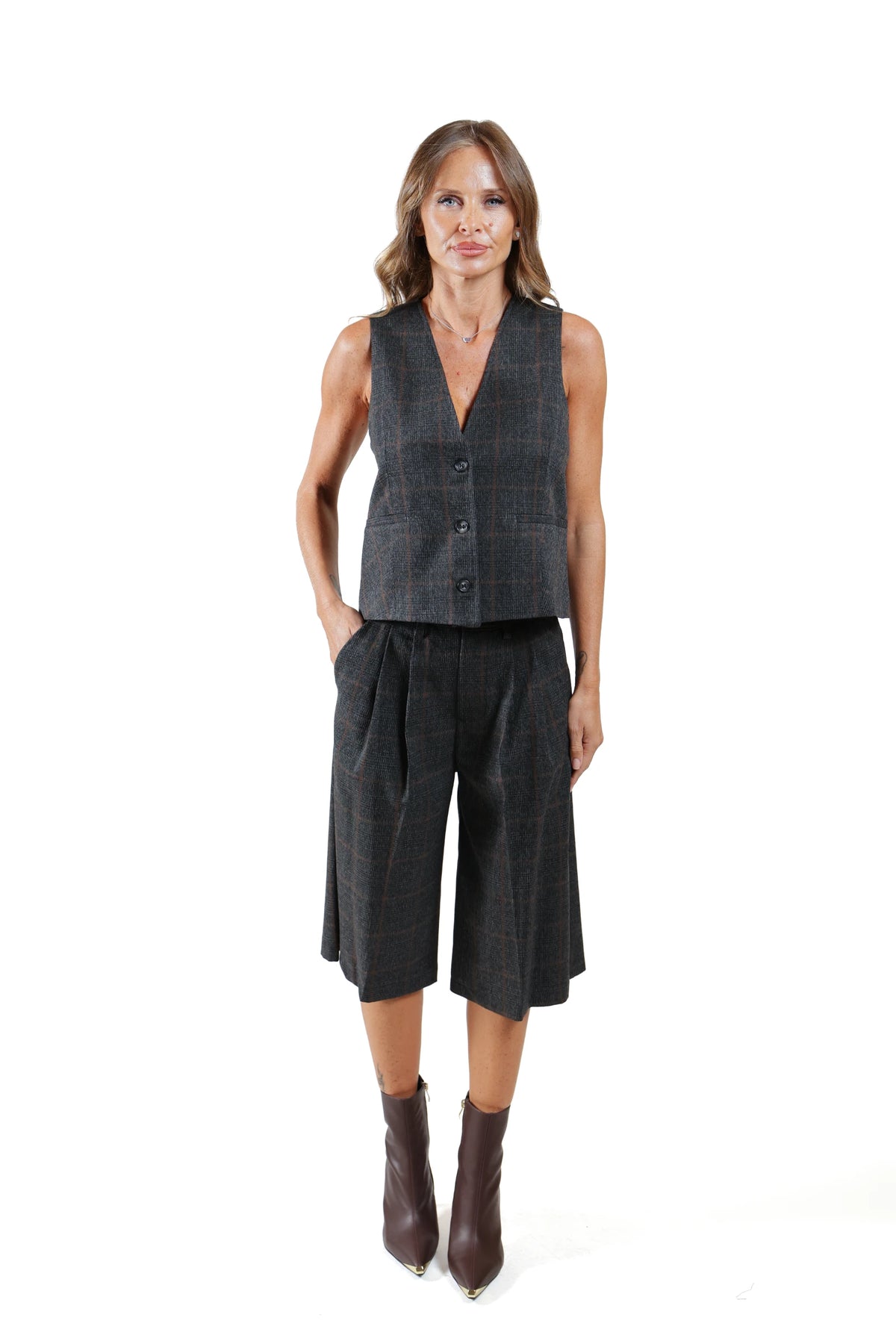AL-TAILLEUR BERMUDA TRE PEZZI