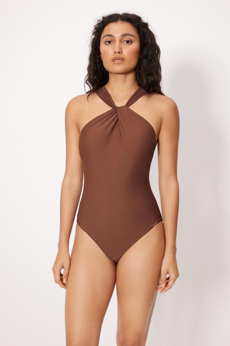 YSABEL-COSTUME INTERO SCOLLO AMERICANA