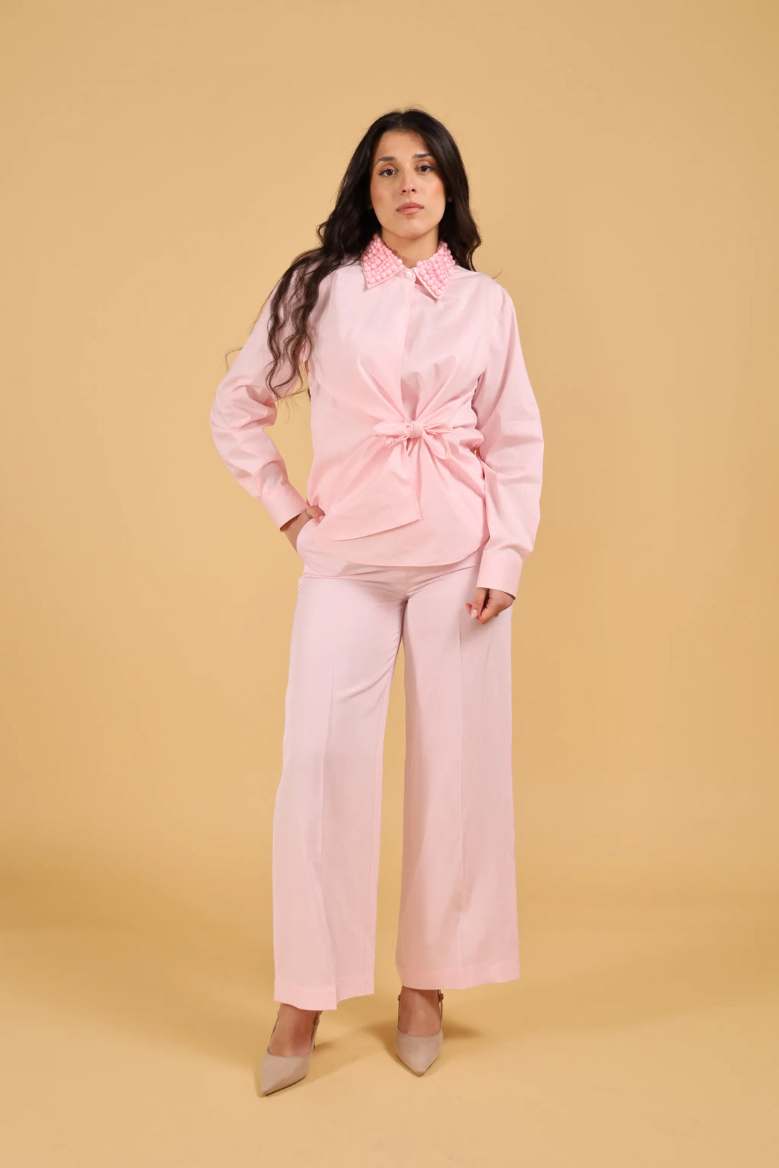 ISABELLE BLANCHE-CHEMISE PERLE