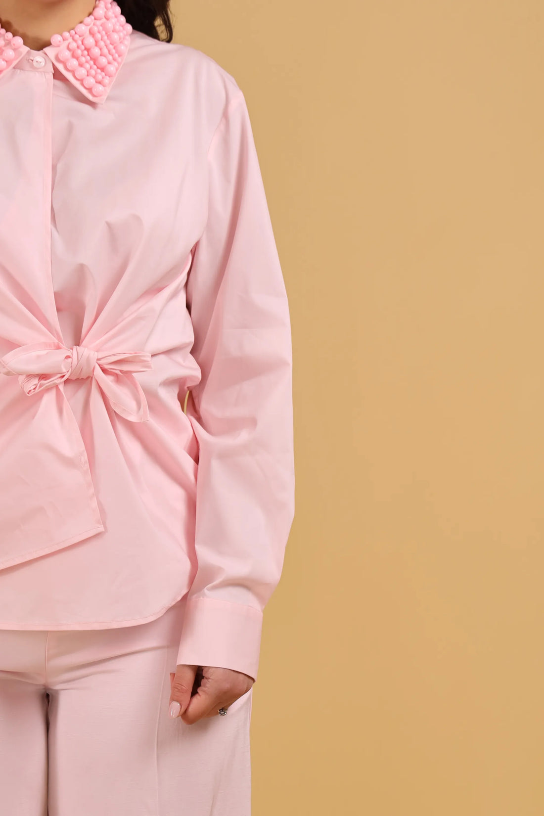 ISABELLE BLANCHE-CHEMISE PERLE