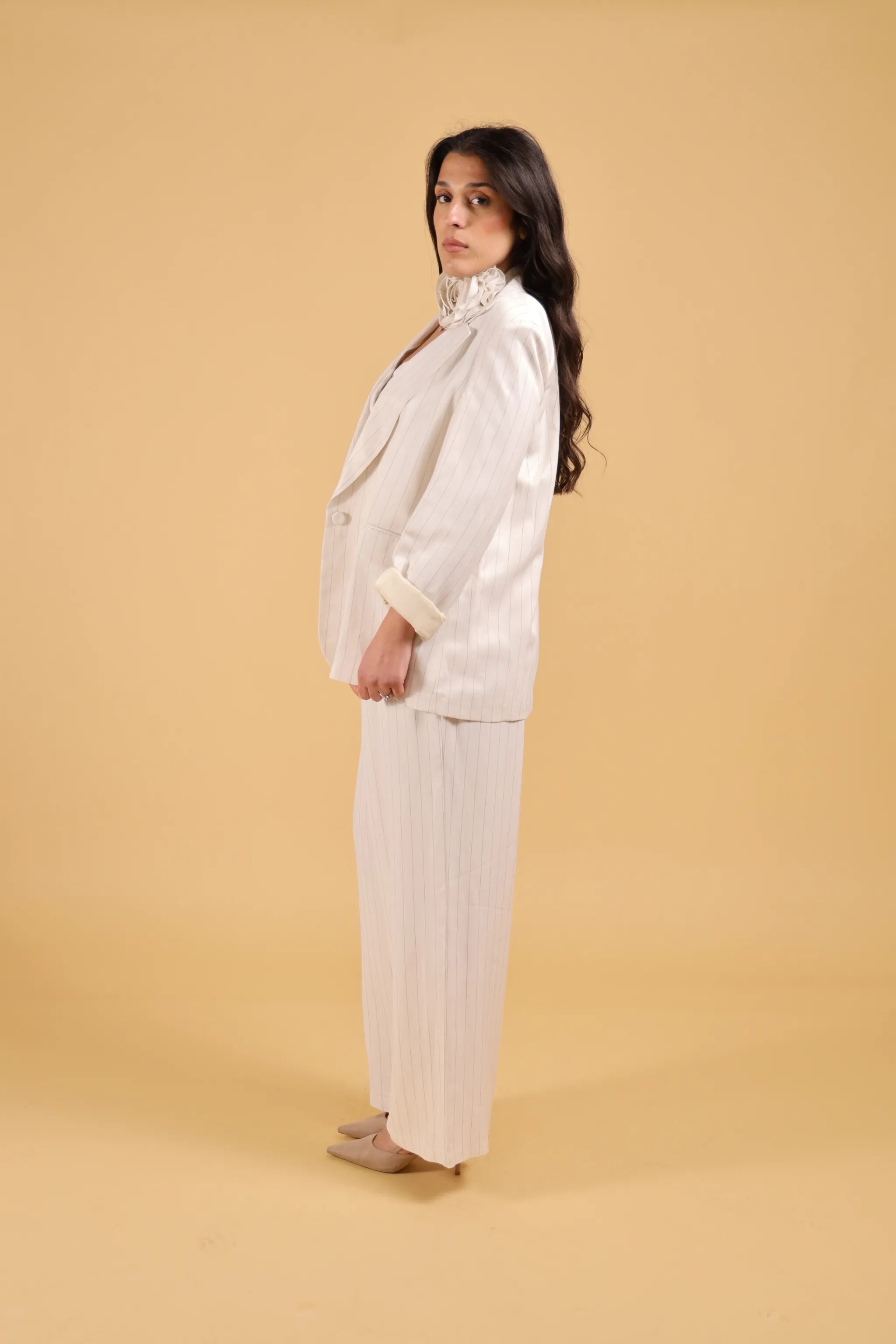 MAISON REBECCA-TAILLEUR FIORE RIGATO