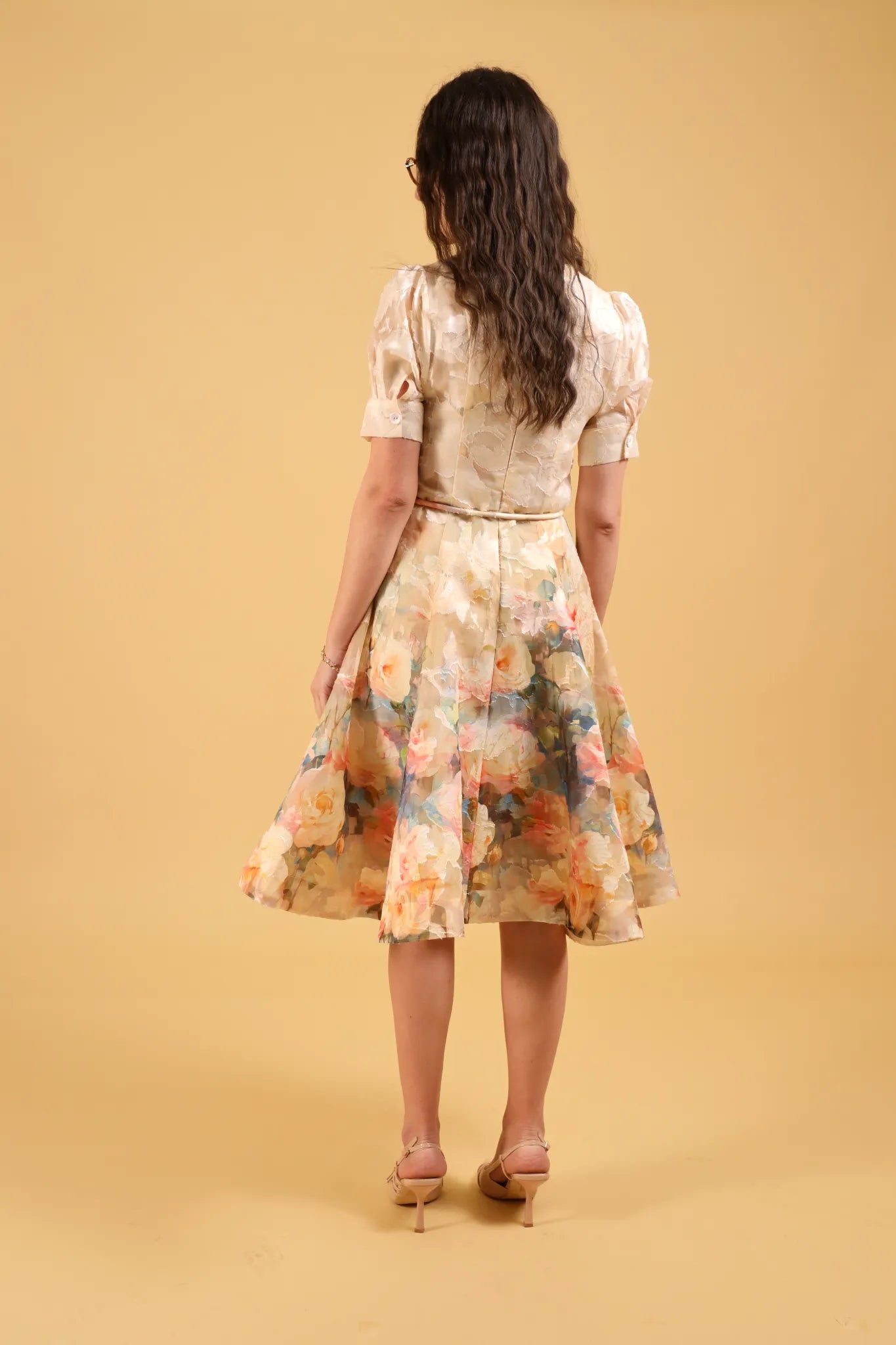 AMOSA-ABITO MIDI FLOWER