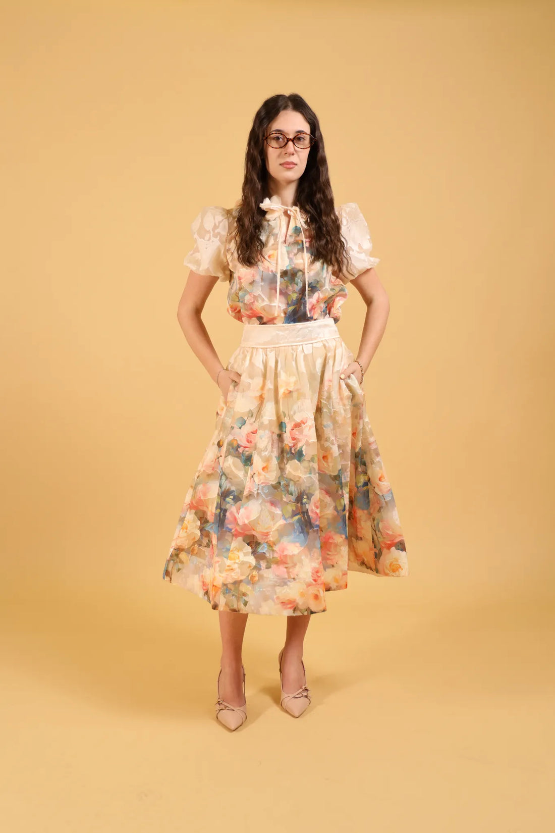 AMOSA-CHEMISE FIORI
