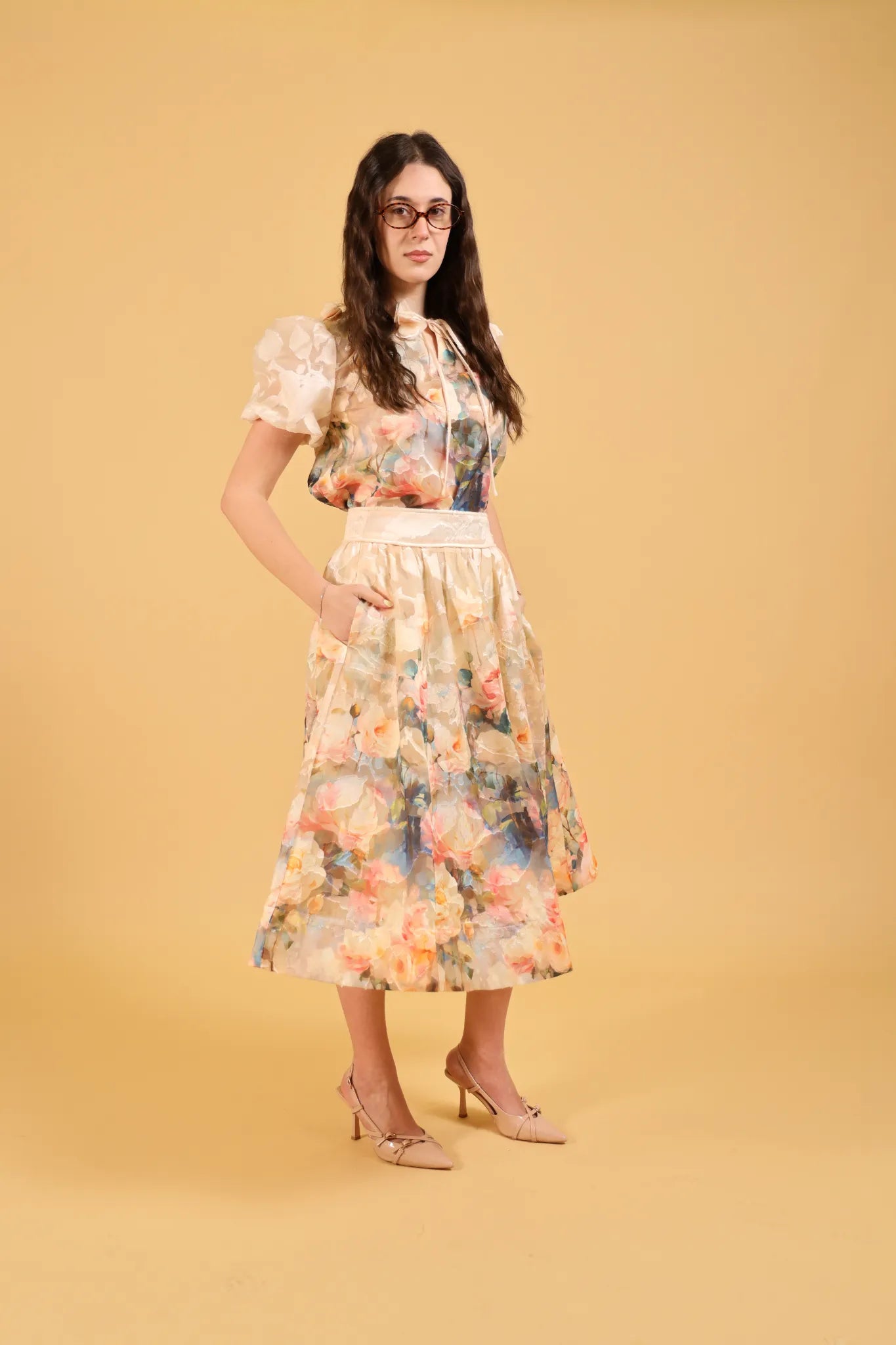 AMOSA-CHEMISE FIORI