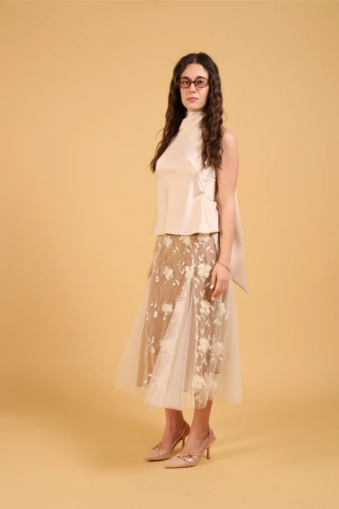 WEILI ZHENG-GONNA FIORI RILIEVO