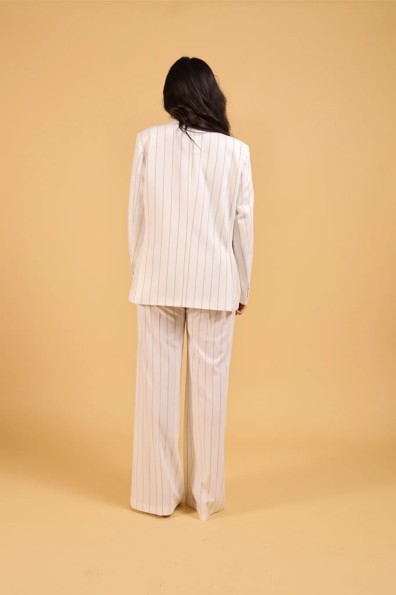 MAISON REBECCA-TAILLEUR 3 PEZZI RIGA CAMMELLO
