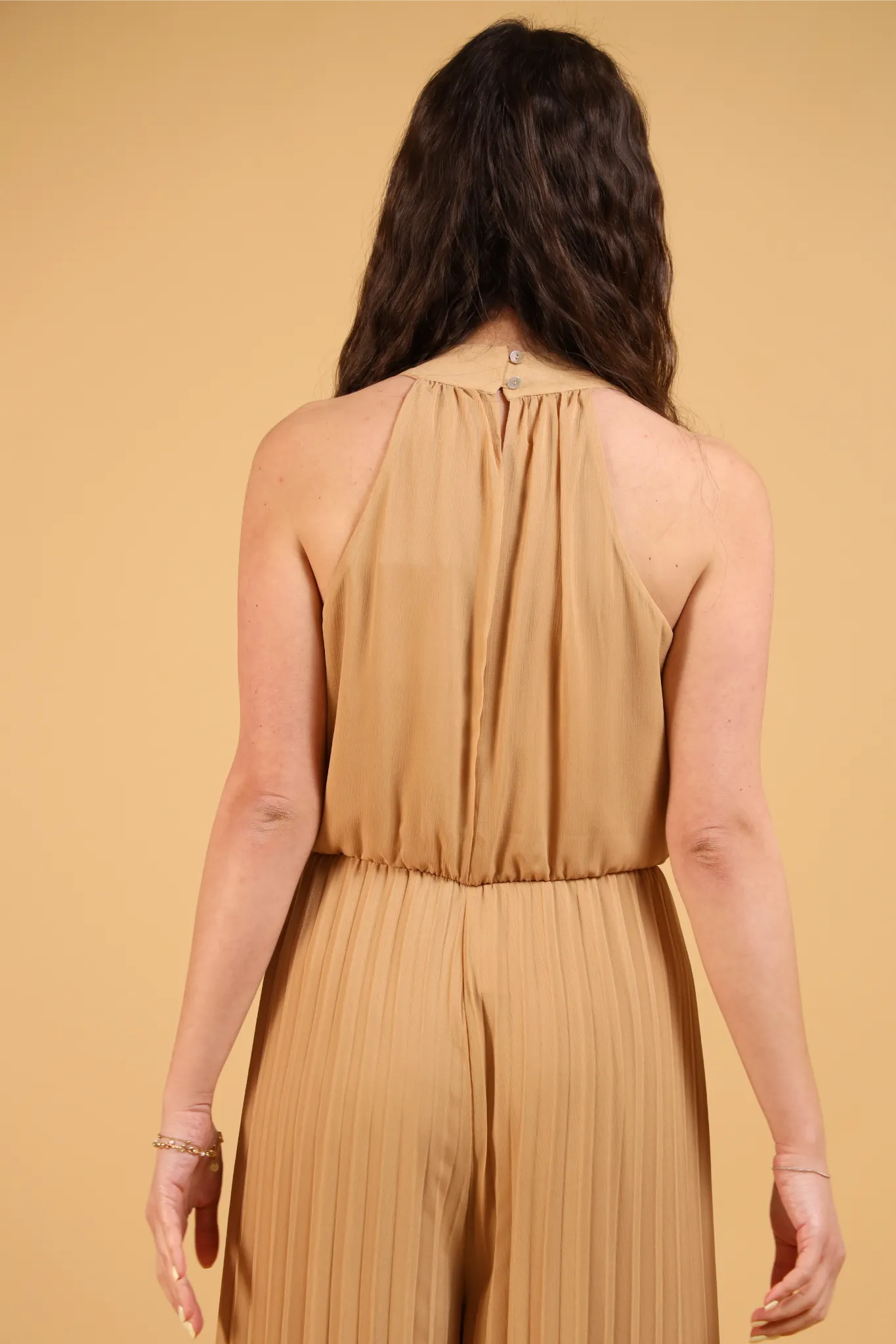 MAISON REBECCA-JUMPSUIT ROSE PLISSE&