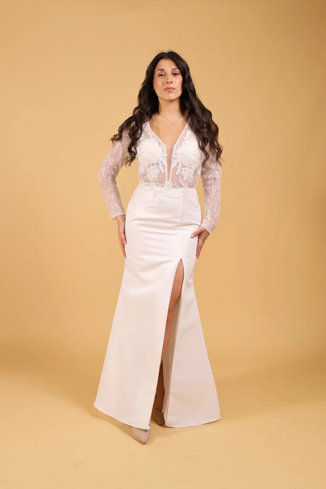 MAISON REBECCA-ABITO WHITE LUNGO