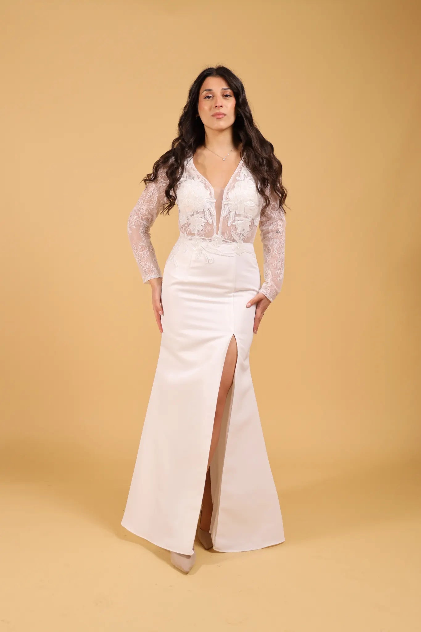 MAISON REBECCA-ABITO WHITE LUNGO