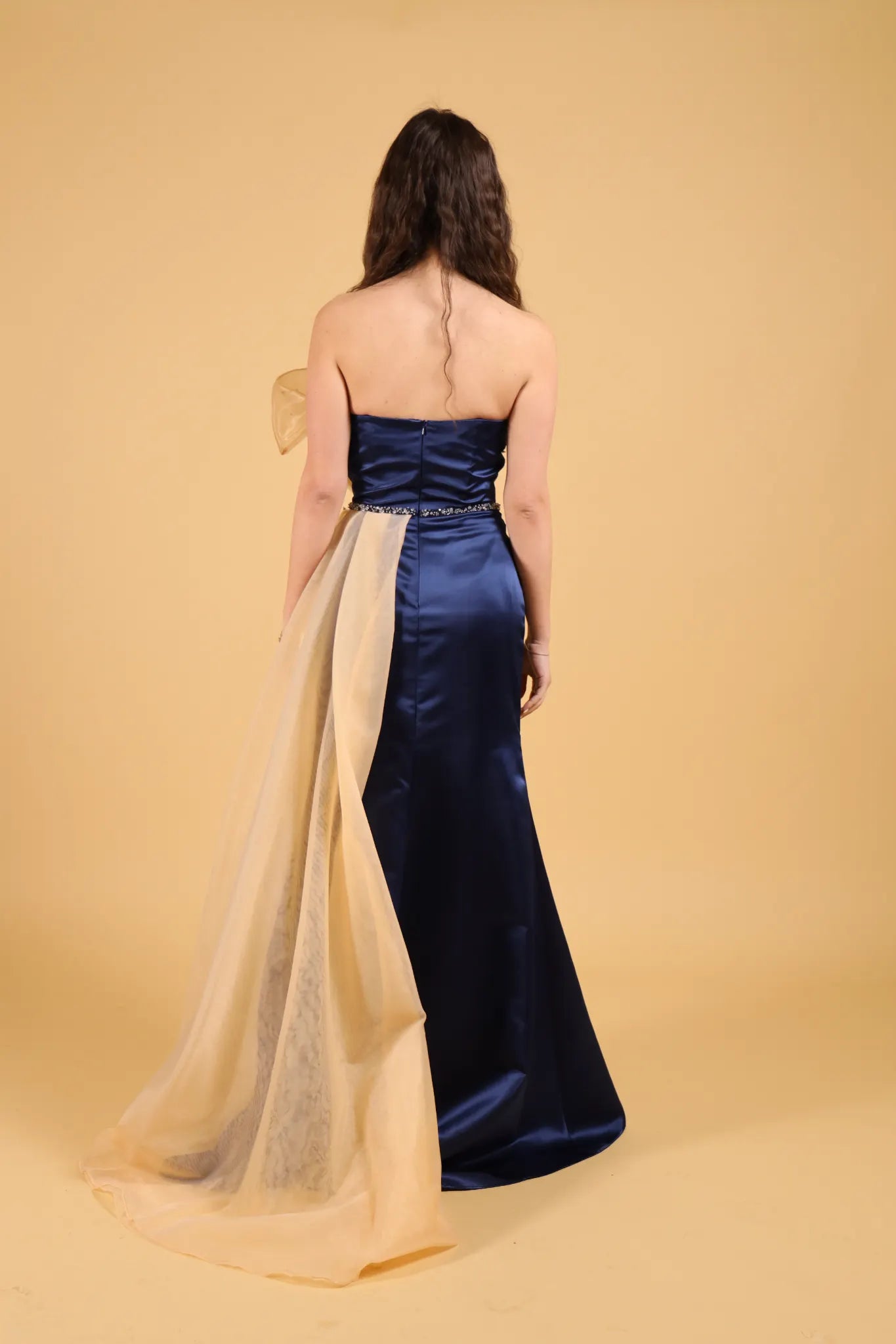 MAISON REBECCA-ABITO LUNGO MAXI FIOCCO
