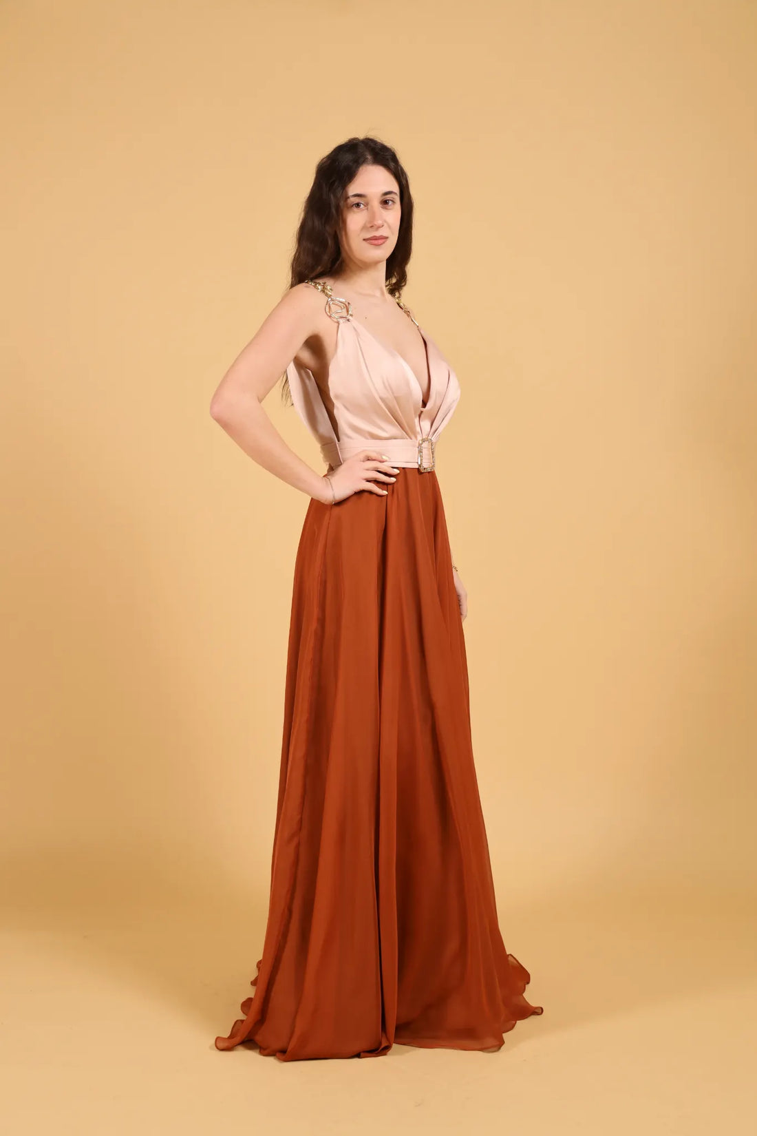 MAISON REBECCA-ABITO COUTURE VERSIONE SCOLLATA