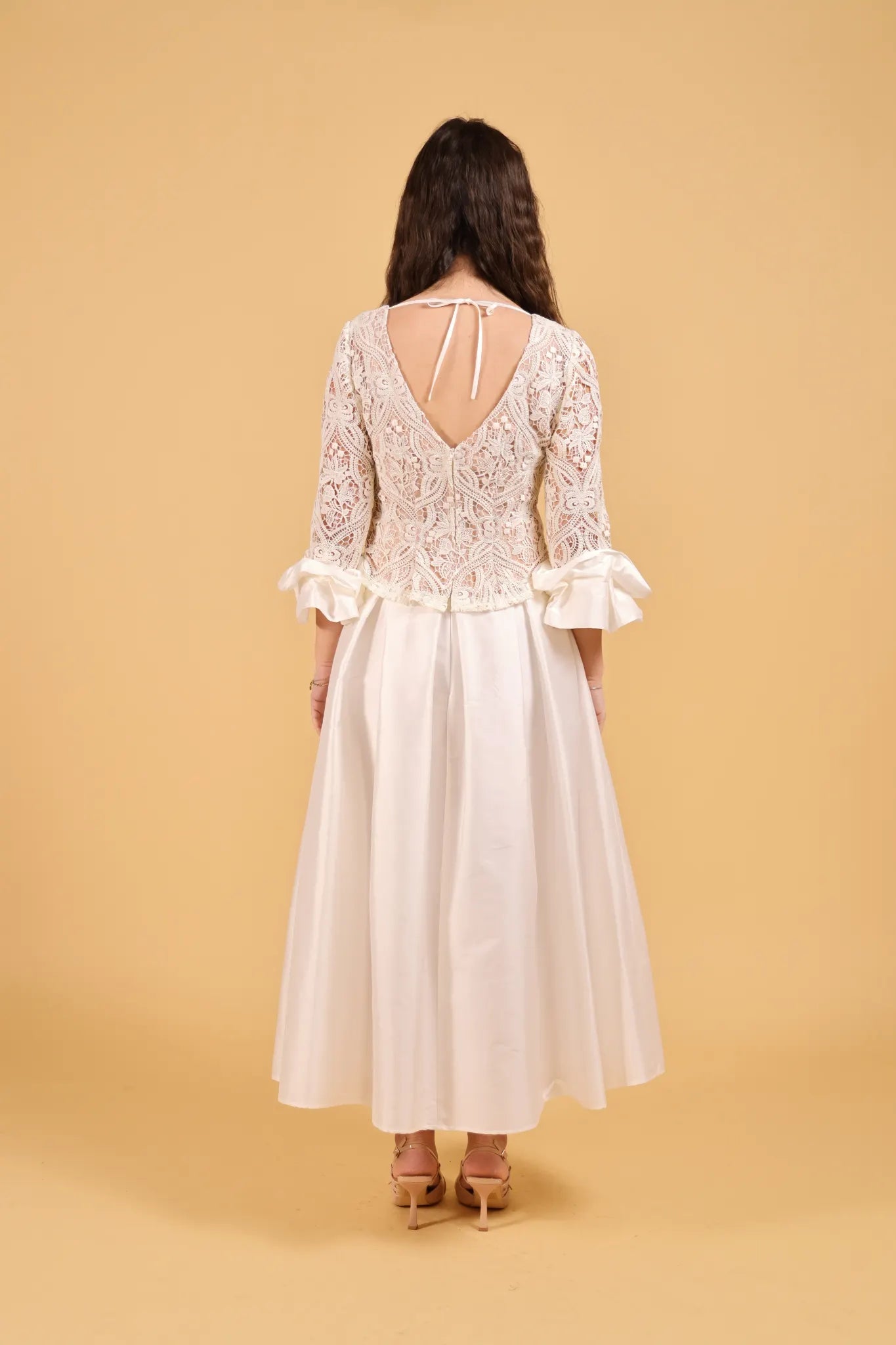 MAISON REBECCA-COMPLETO  WHITE MACRAMè