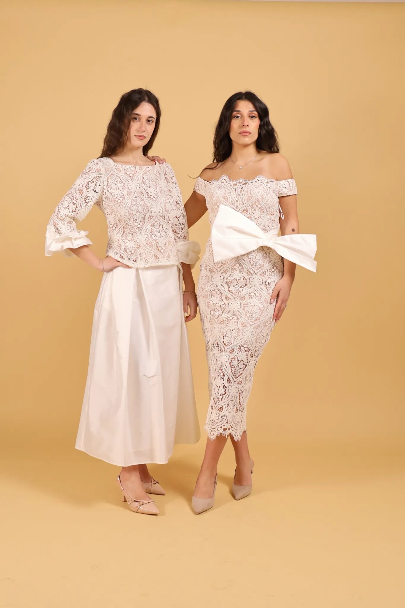 MAISON REBECCA-COMPLETO  WHITE MACRAMè