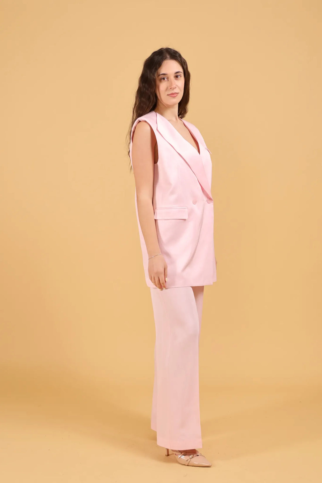 ISABELLE BLANCHE -TAILLEUR CON GILET