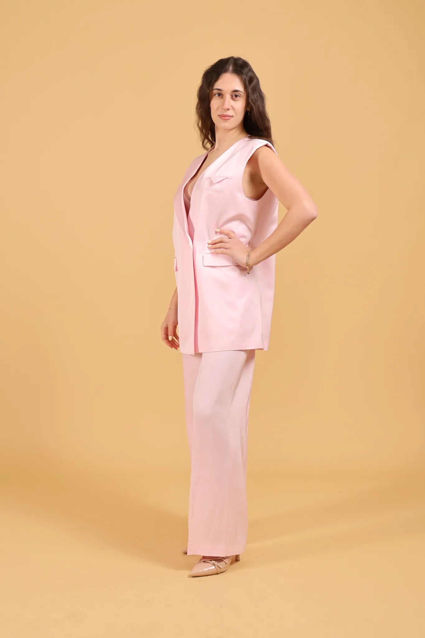 ISABELLE BLANCHE -TAILLEUR CON GILET