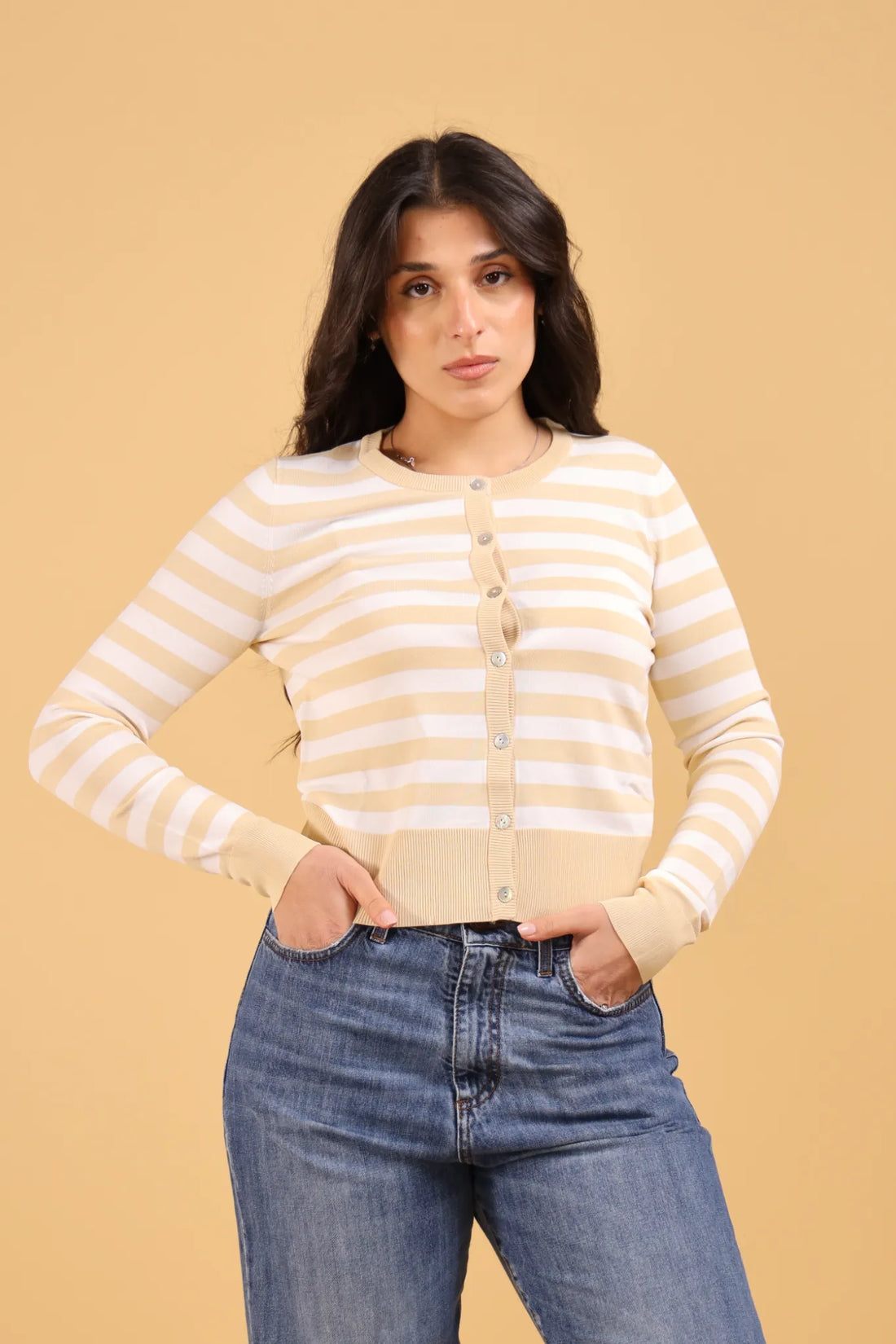 SANDà-MAGLIA RIGA BEIGE