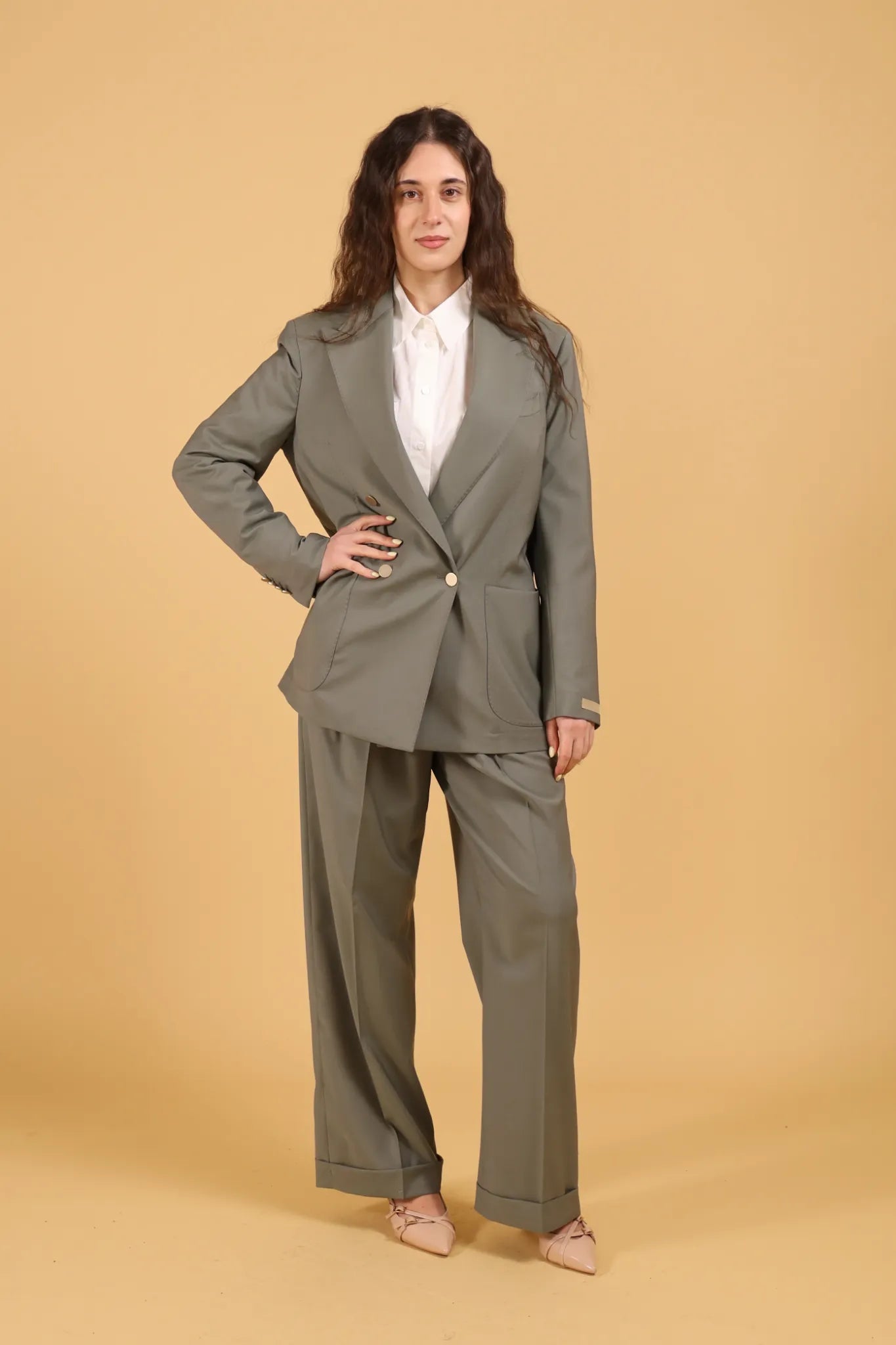 BRIGLIA-TAILLEUR BLANCHETTE MENTA