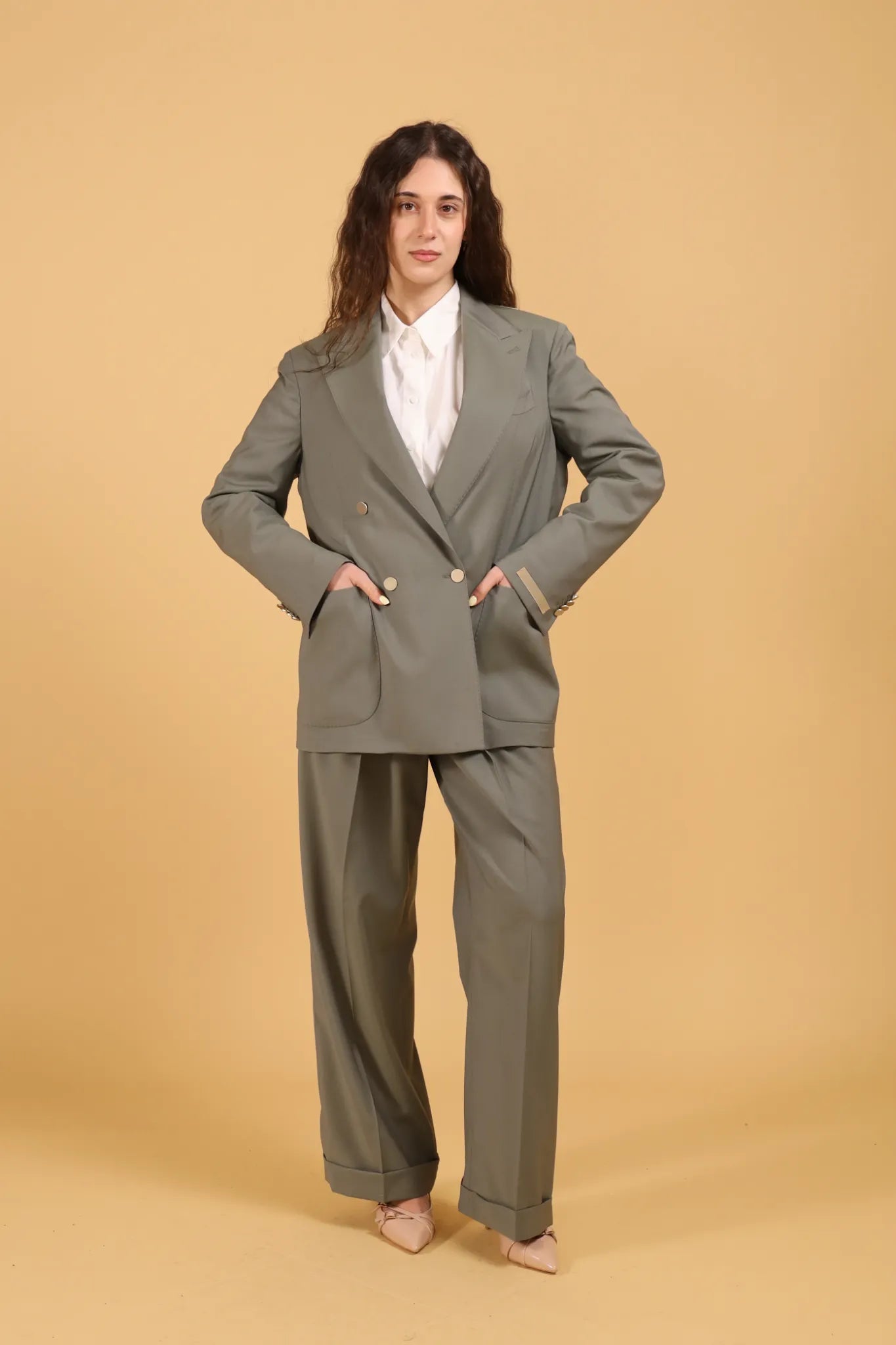 BRIGLIA-TAILLEUR BLANCHETTE MENTA