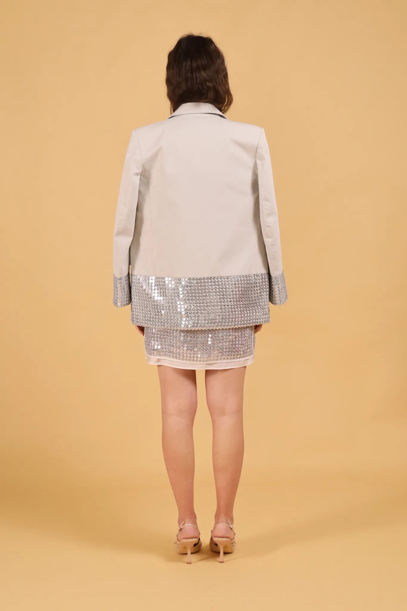 ISABELLE BLANCHE-BLAZER PAIETTE