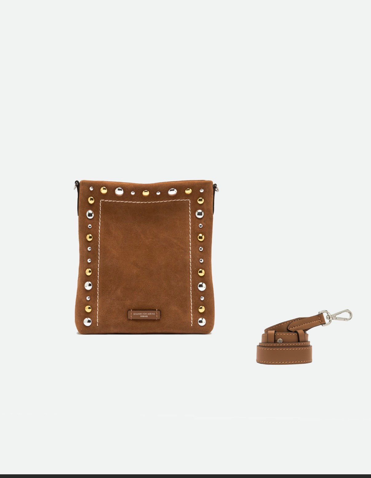 GIANNI CHIARINI-ELISA BAG SUEDE