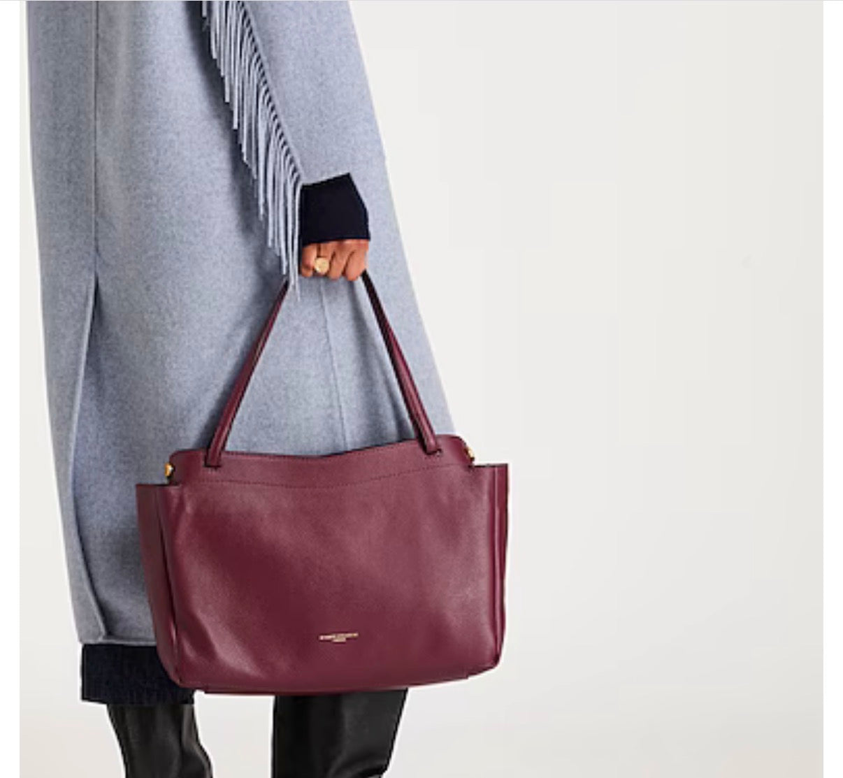 GIANNI CHIARINI-ALESSANDRA BAG BORDEAUX