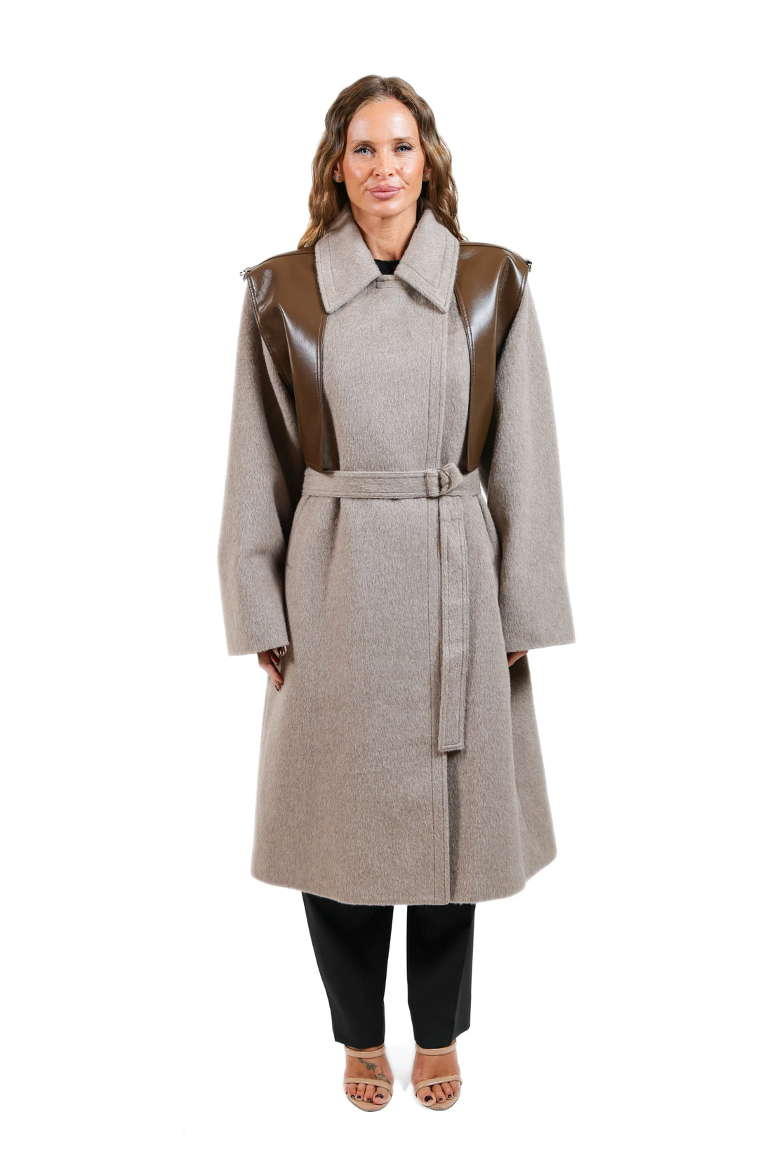 ISABELLE-CAPPOTTO LUNGO CON CINTURA