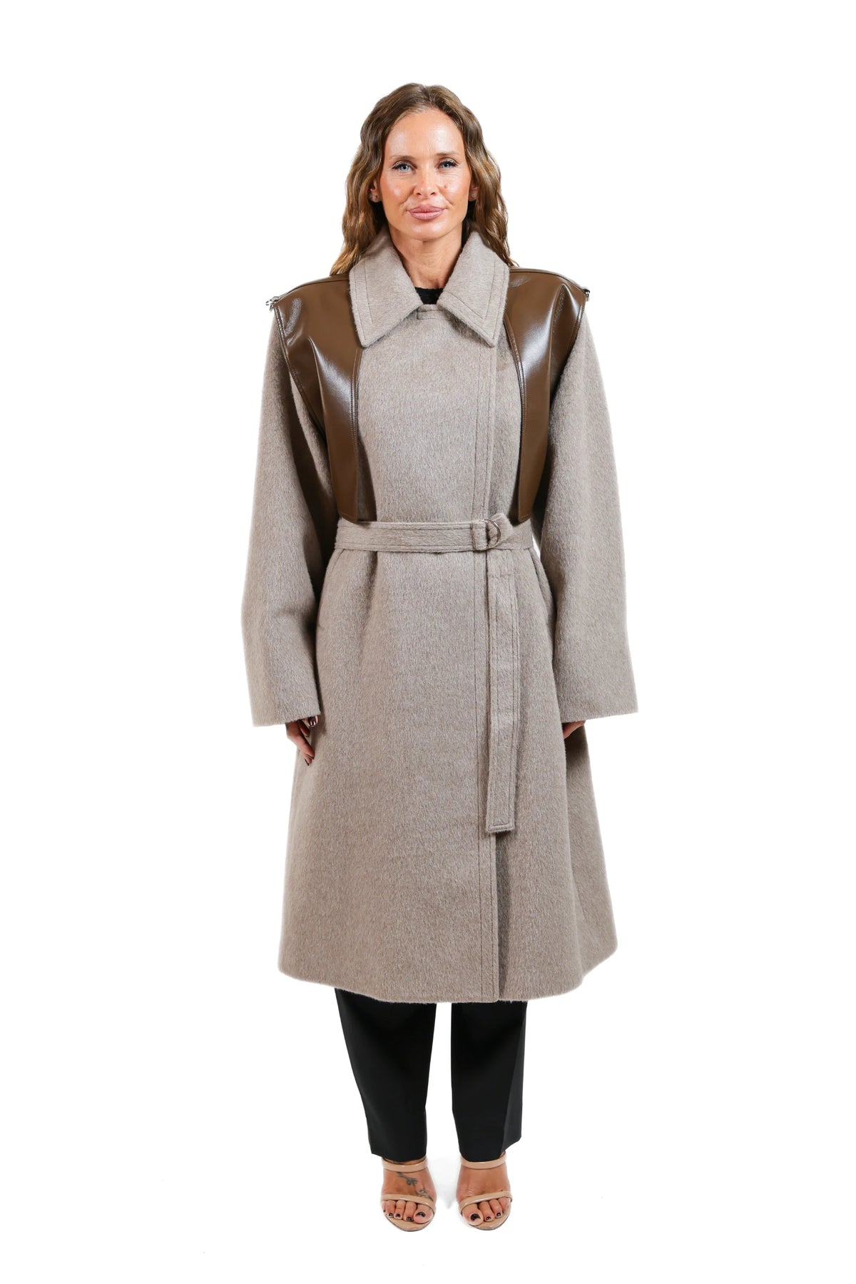 ISABELLE-CAPPOTTO LUNGO CON CINTURA