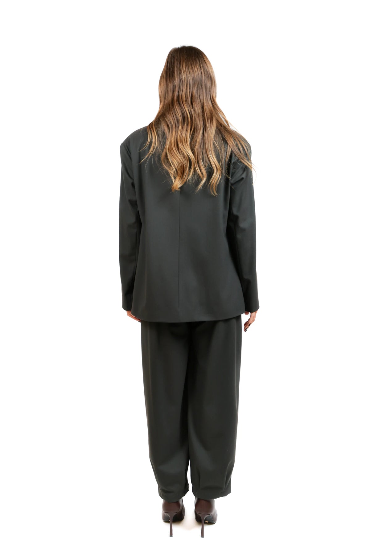 ESIKA PESIKA261-TAILLEUR VERDE GIACCA OVER