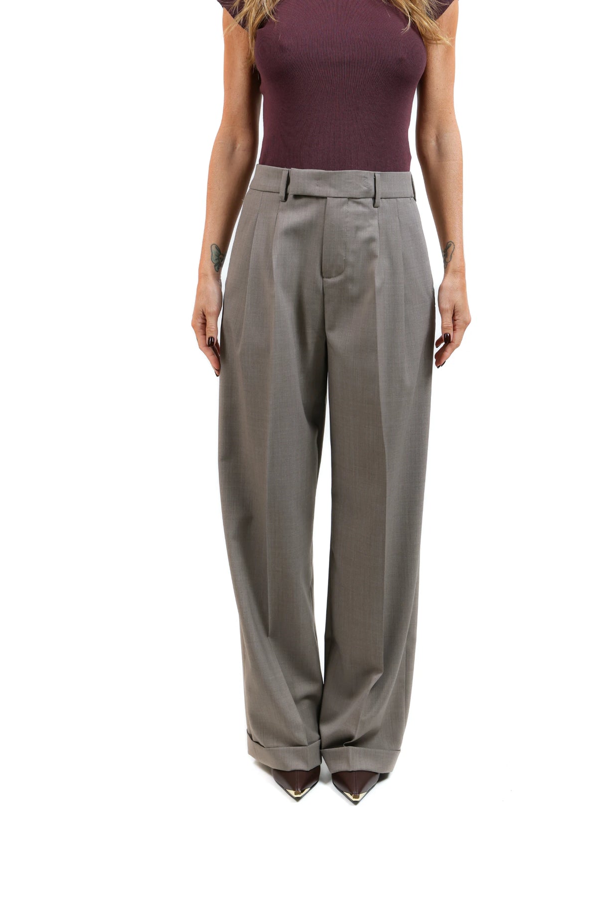 BRIGLIA PANTALONE WHITE SABBIA