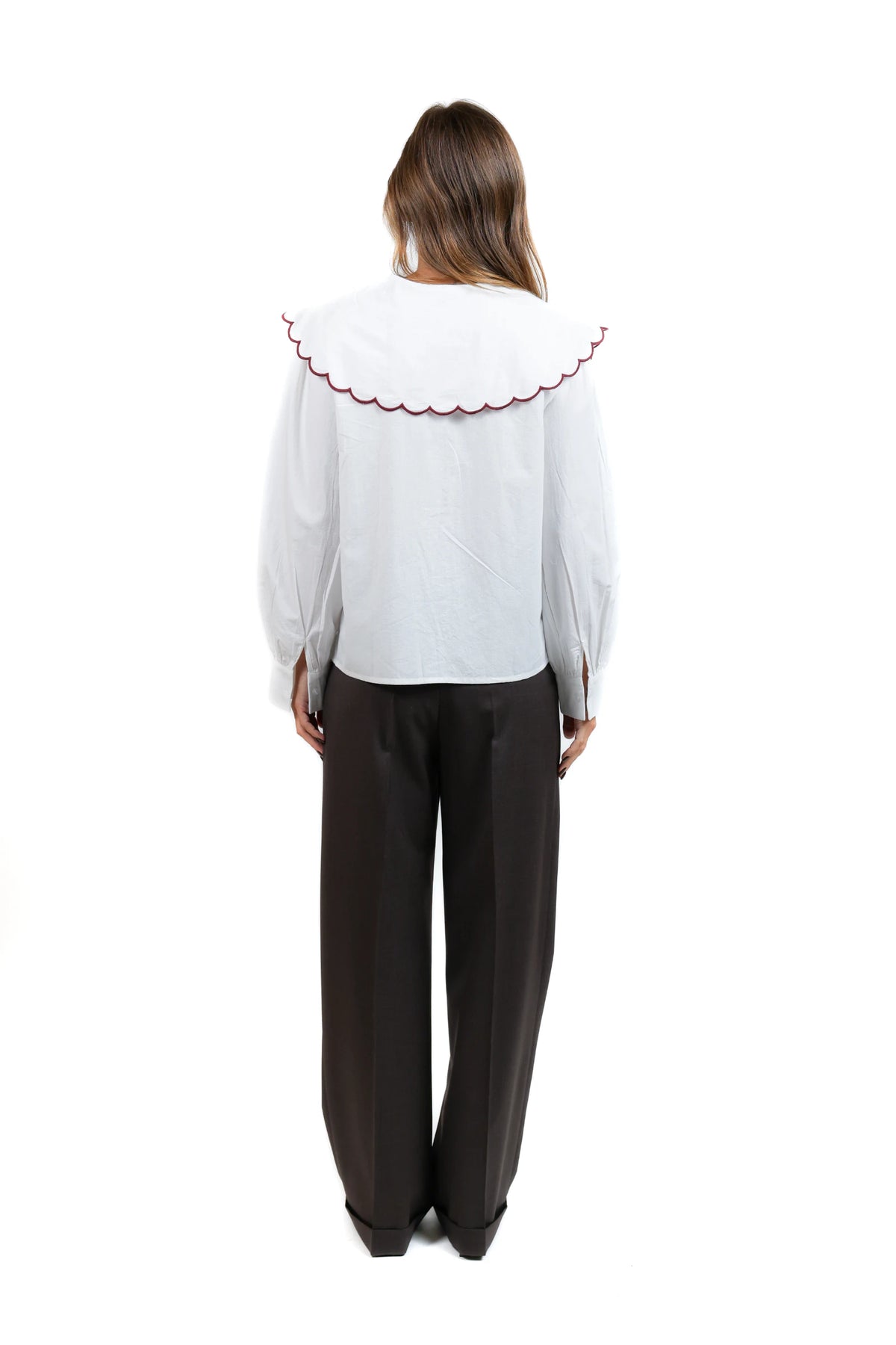 CHEMISE COLLO RICAMATO