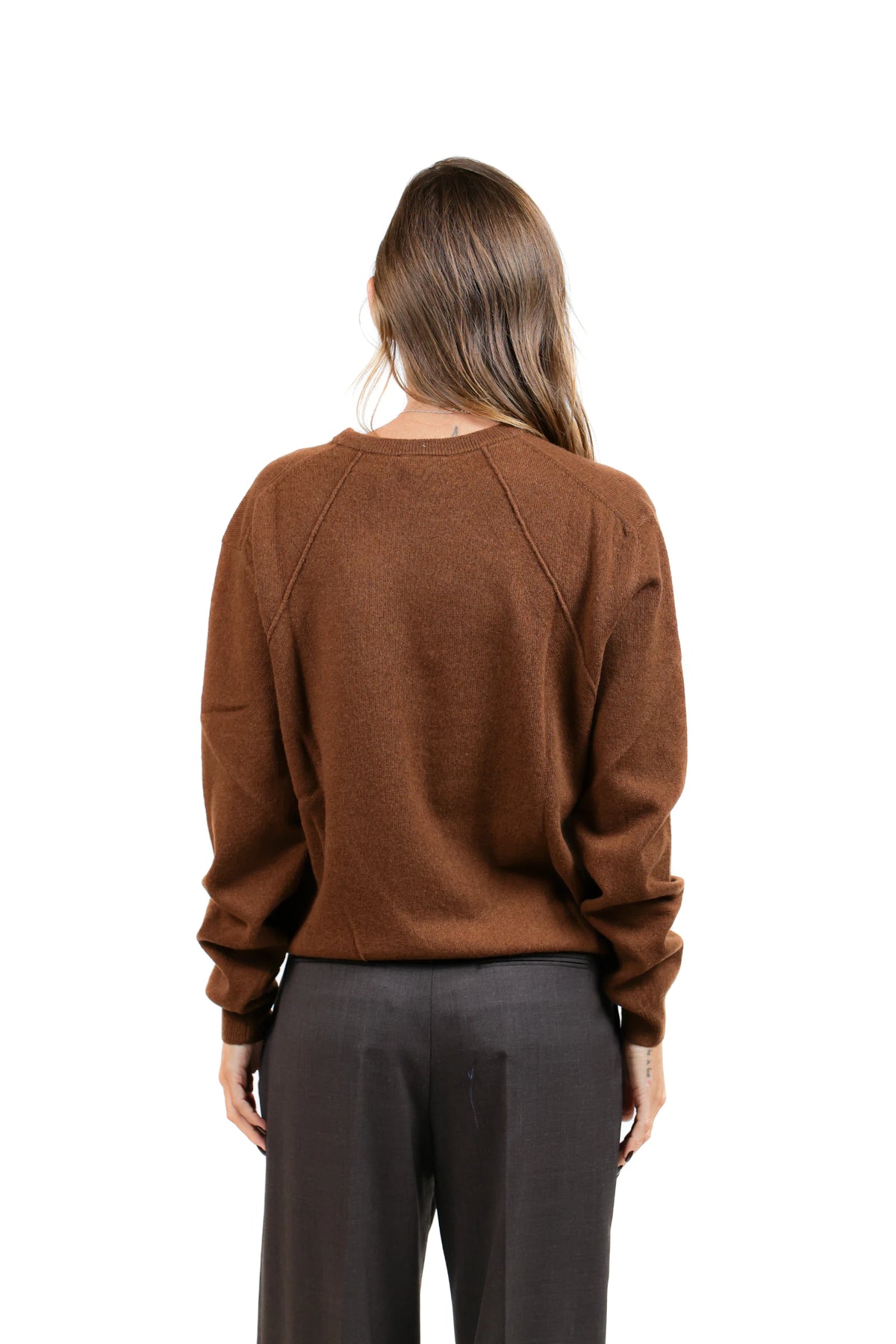MAFERA26-PULL MERINO GIROCOLLO CAMMELLO