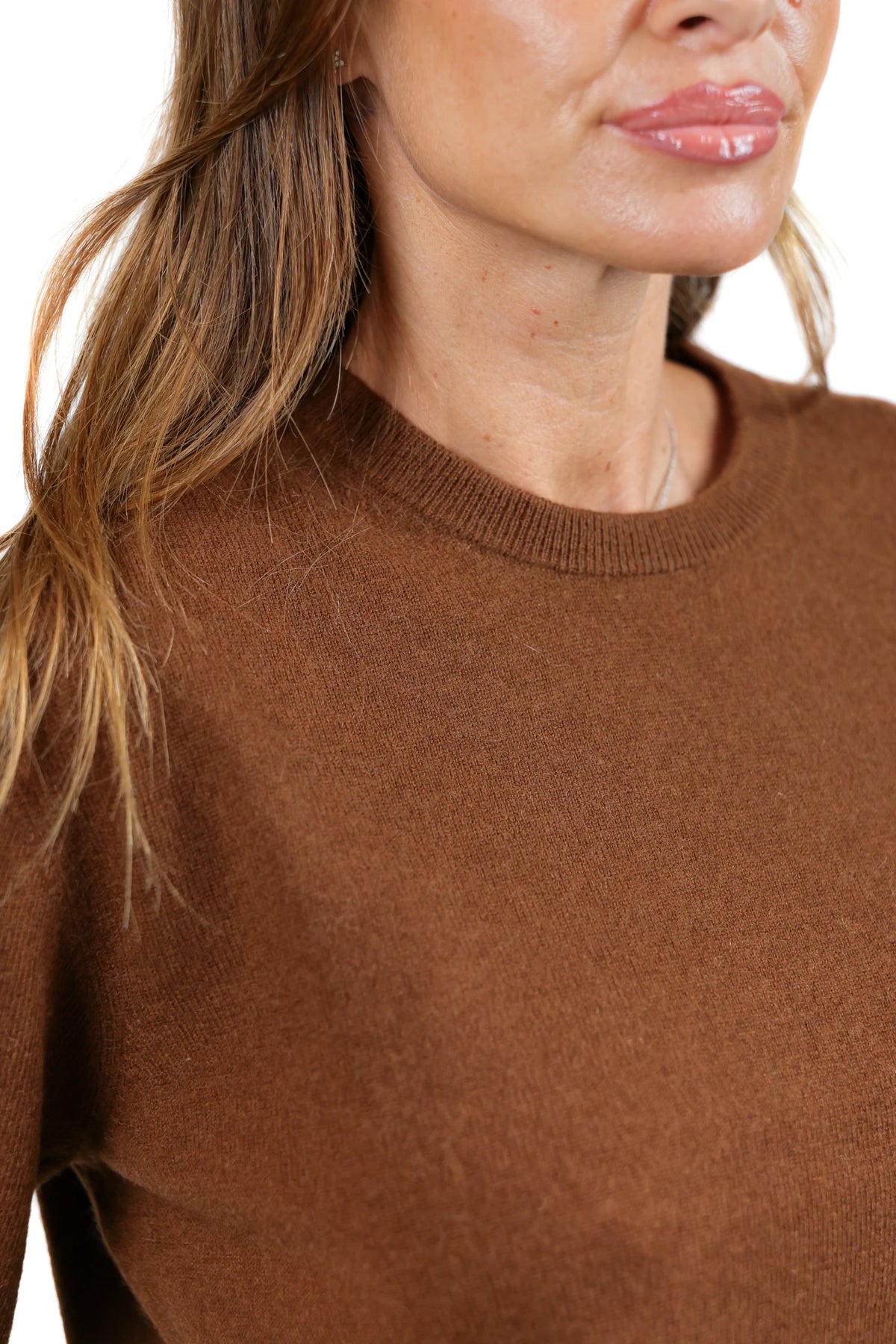 MAFERA26-PULL MERINO GIROCOLLO CAMMELLO