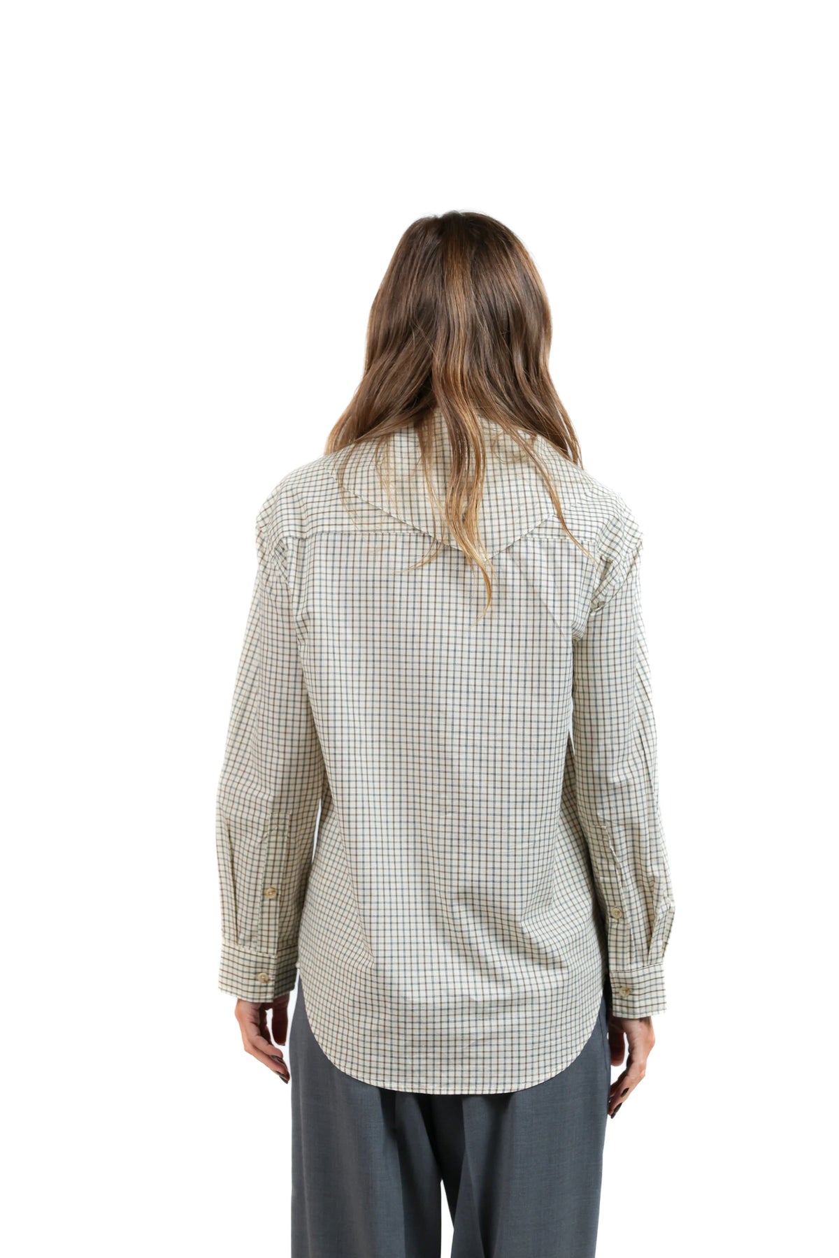 LEDA261-CAMICIA FOULARD
