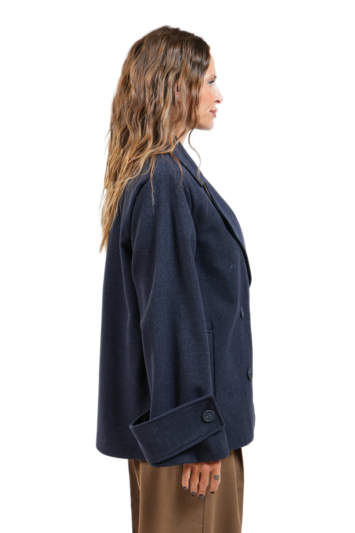 CUMATI-CAPPOTTO BLUE