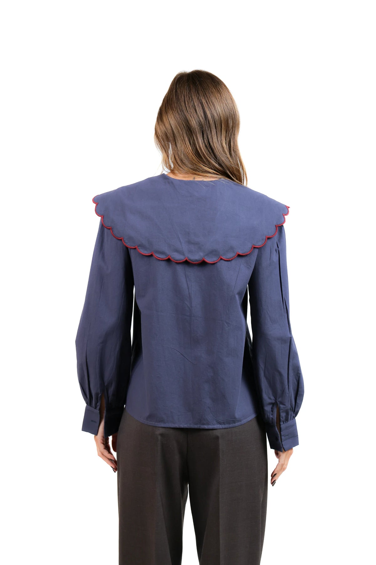 CHEMISE COLLO RICAMATO