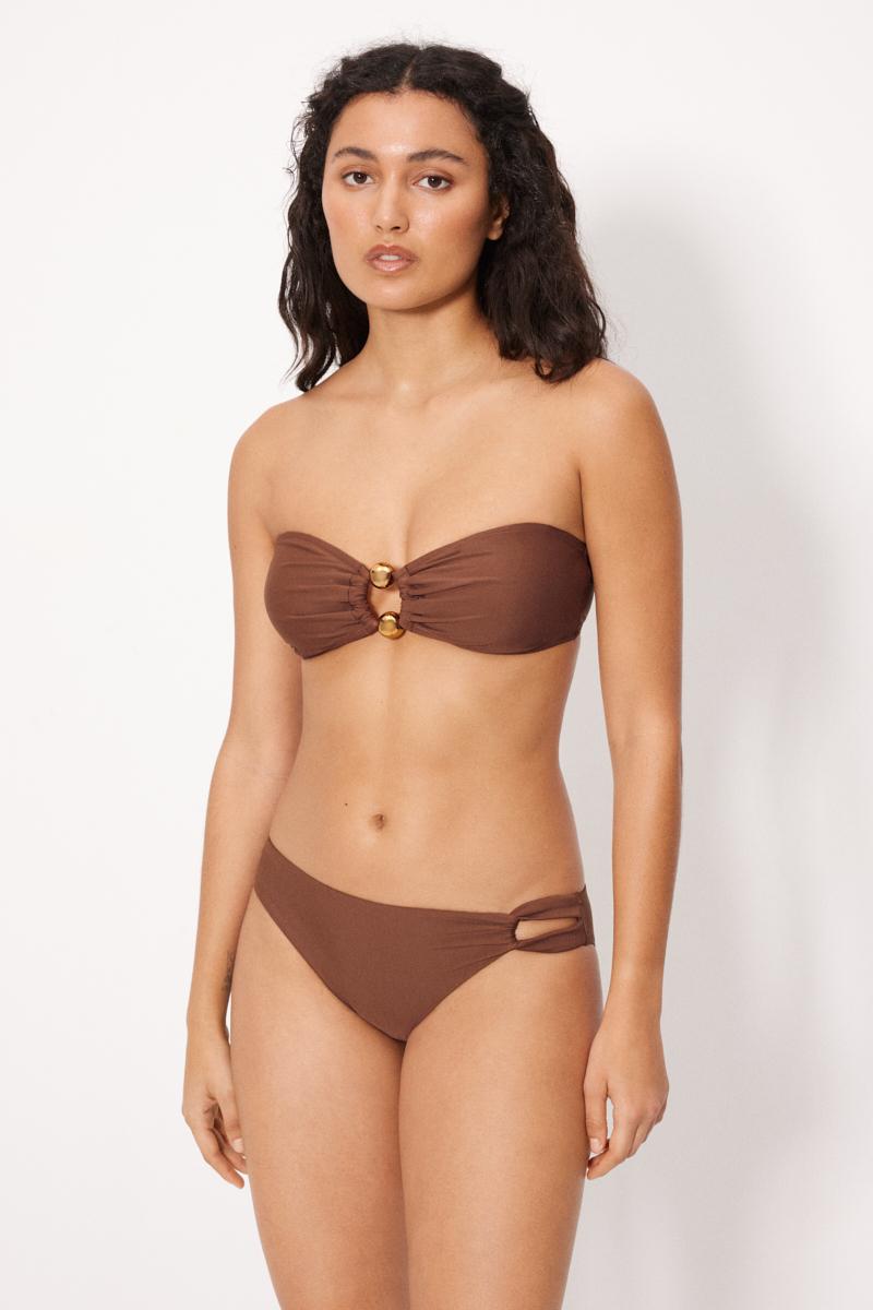 YSABEL-COSTUME DUE PEZZI NODO ORO MARRONE