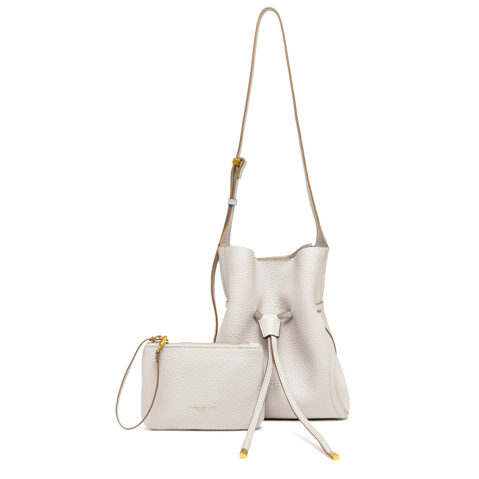 GIANNI CHIARINI-SIENNA LEATHER  BAG SMALL